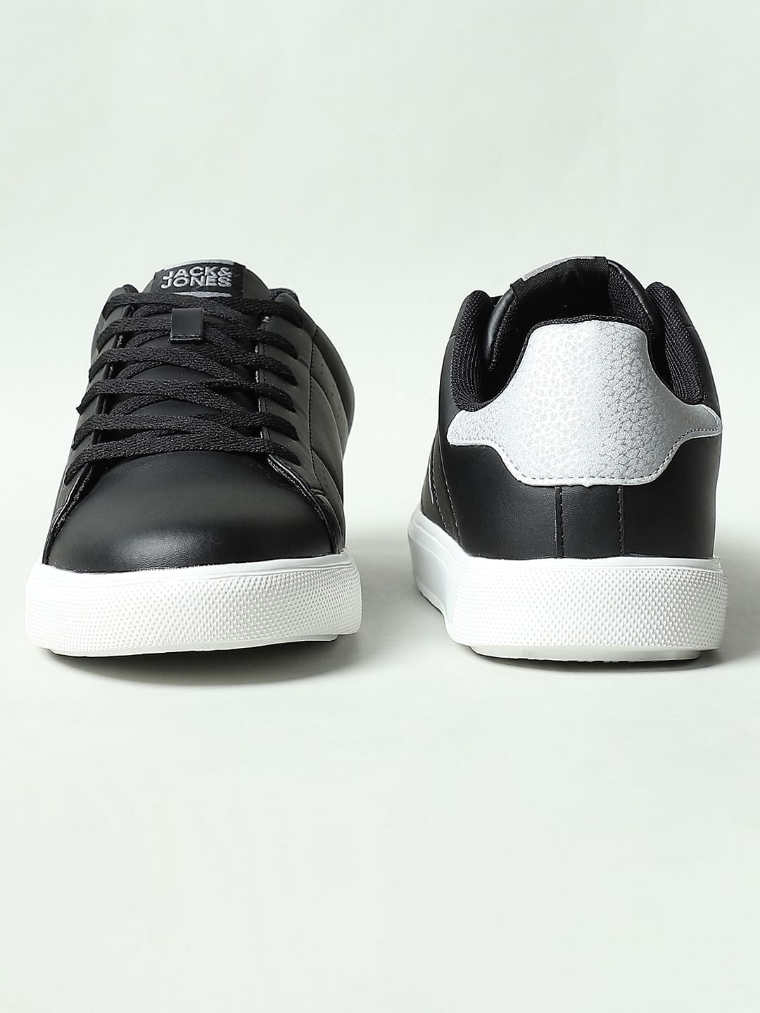 Black PU Sneakers