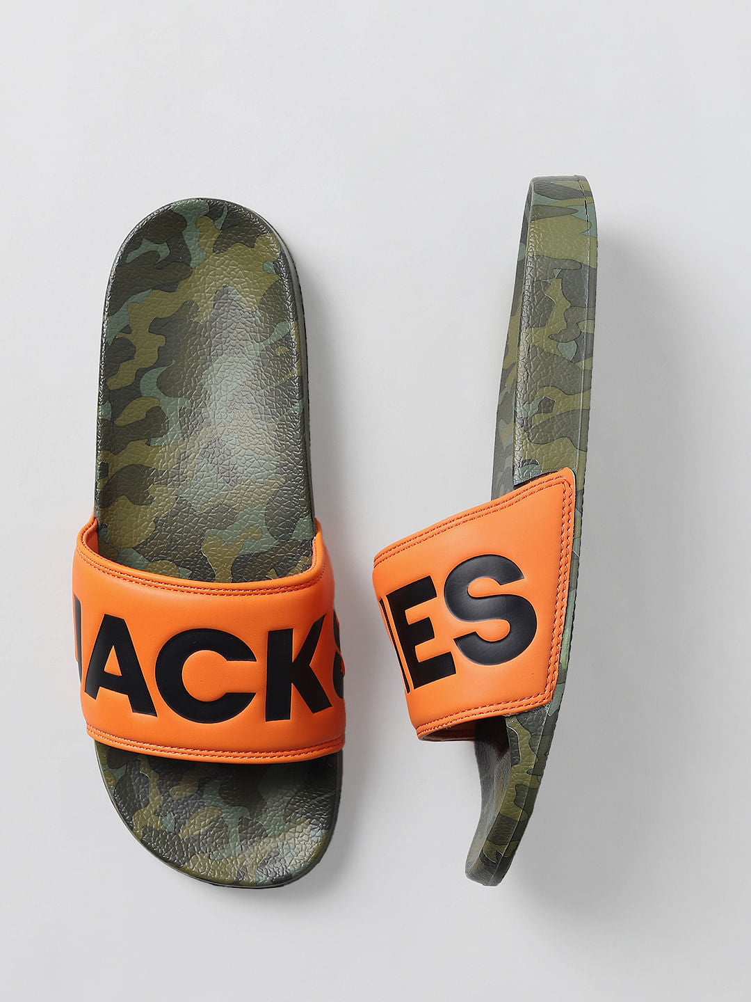 Green & Orange Camo Sliders