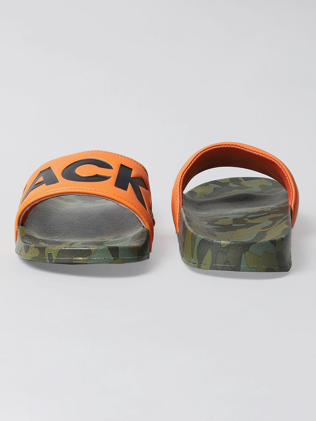Green & Orange Camo Sliders