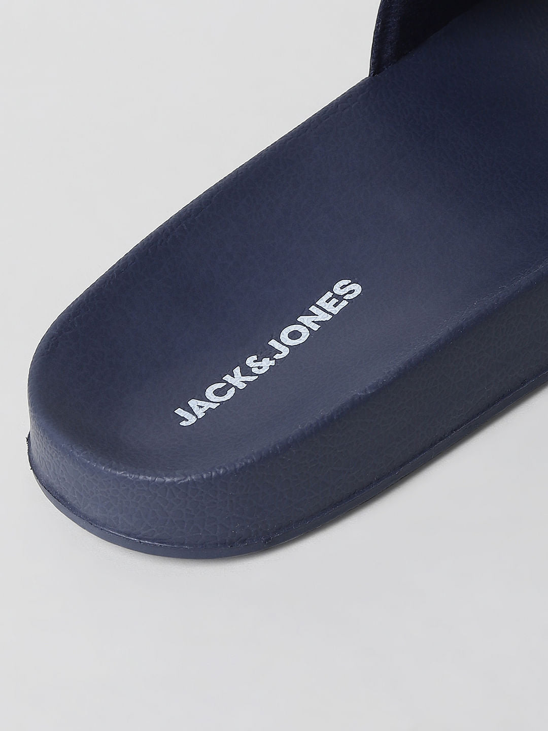 Blue Logo Print Sliders