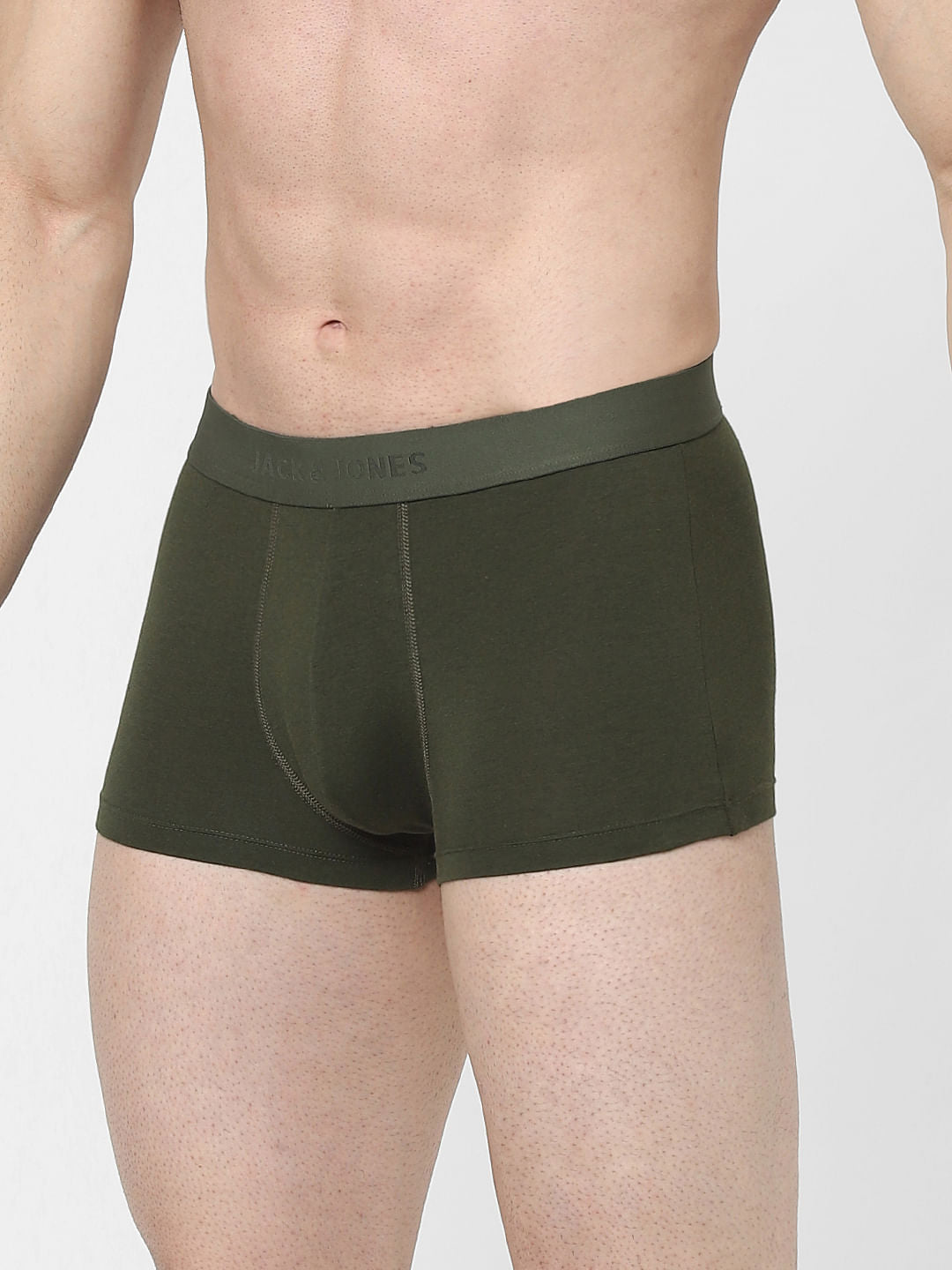 Green Cotton Trunks