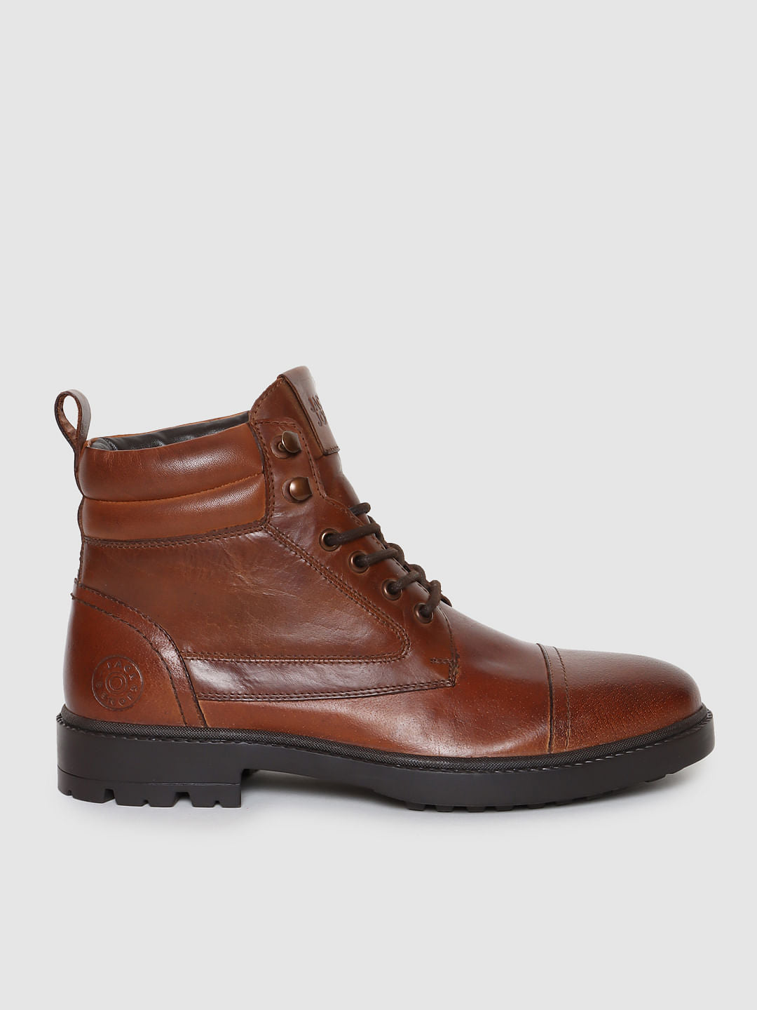 Brown Leather Boots - 6