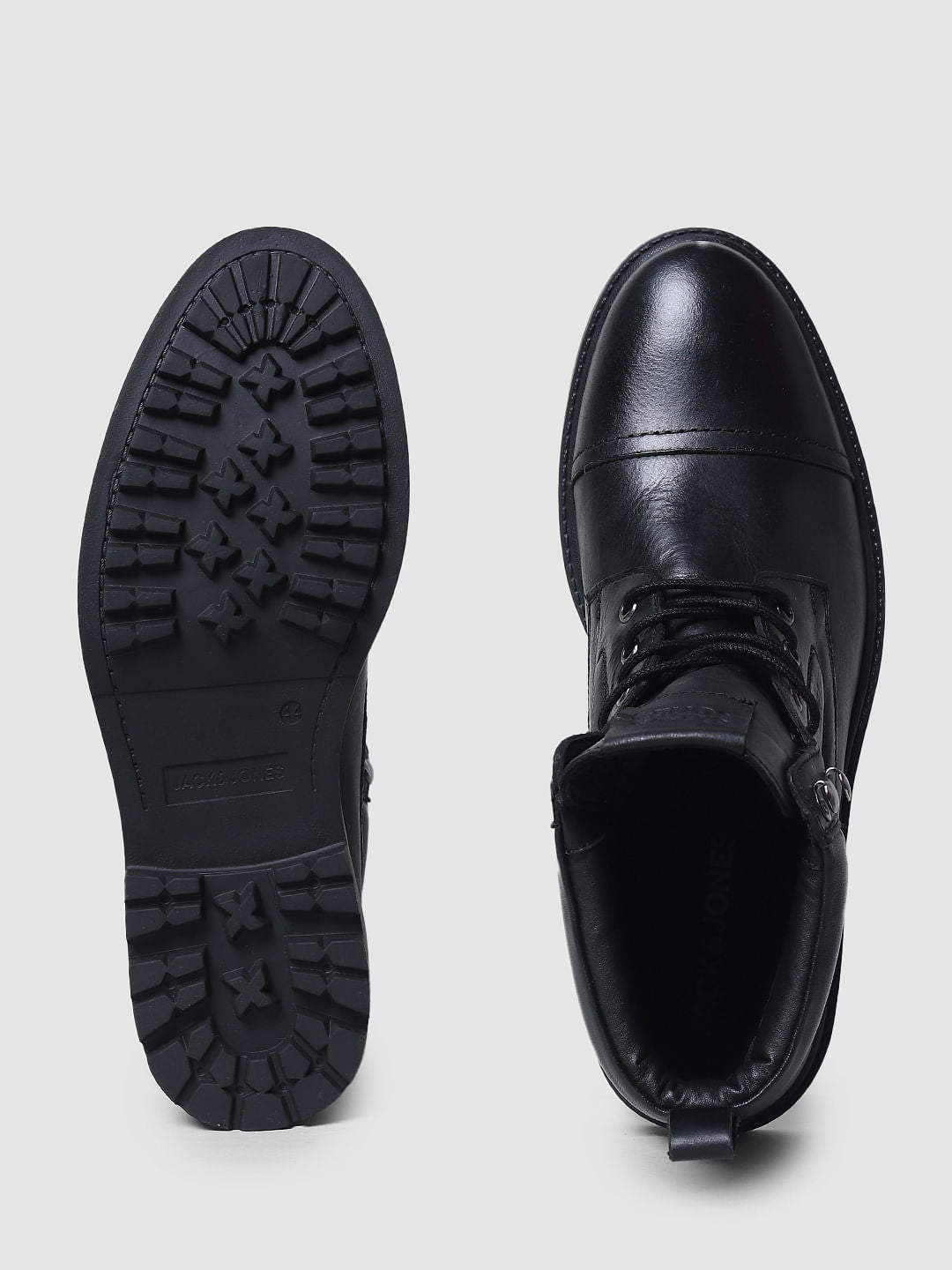 Black Leather Boots