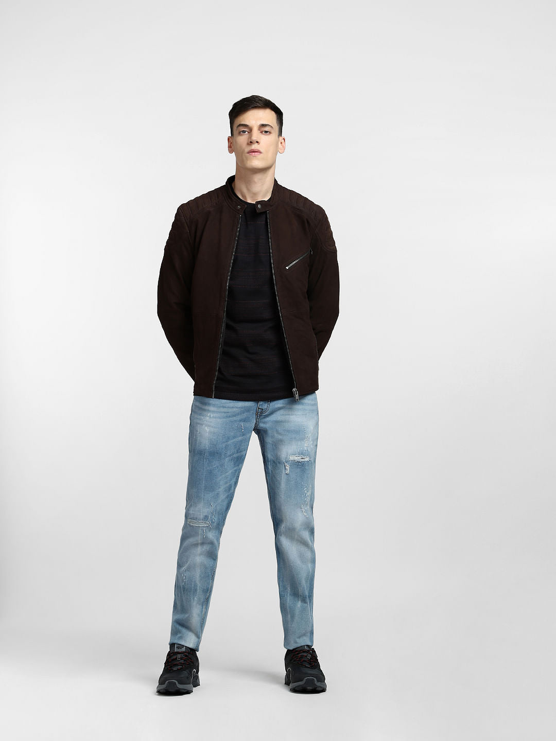 Brown Leather Jacket