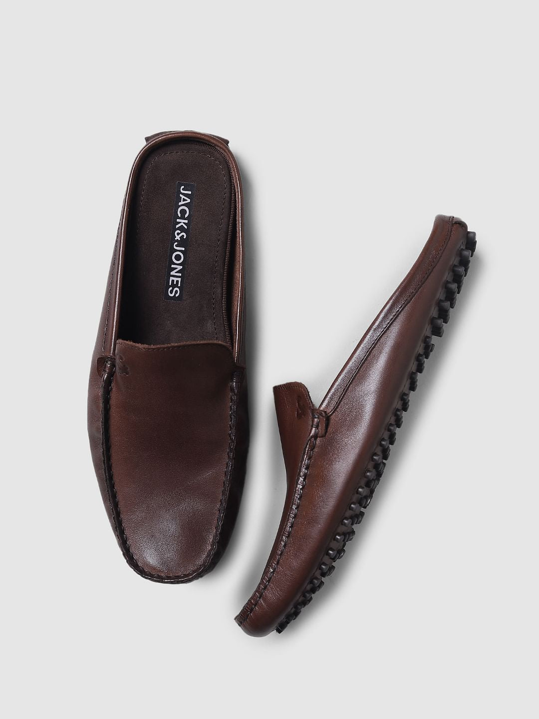 Brown Leather Loafers