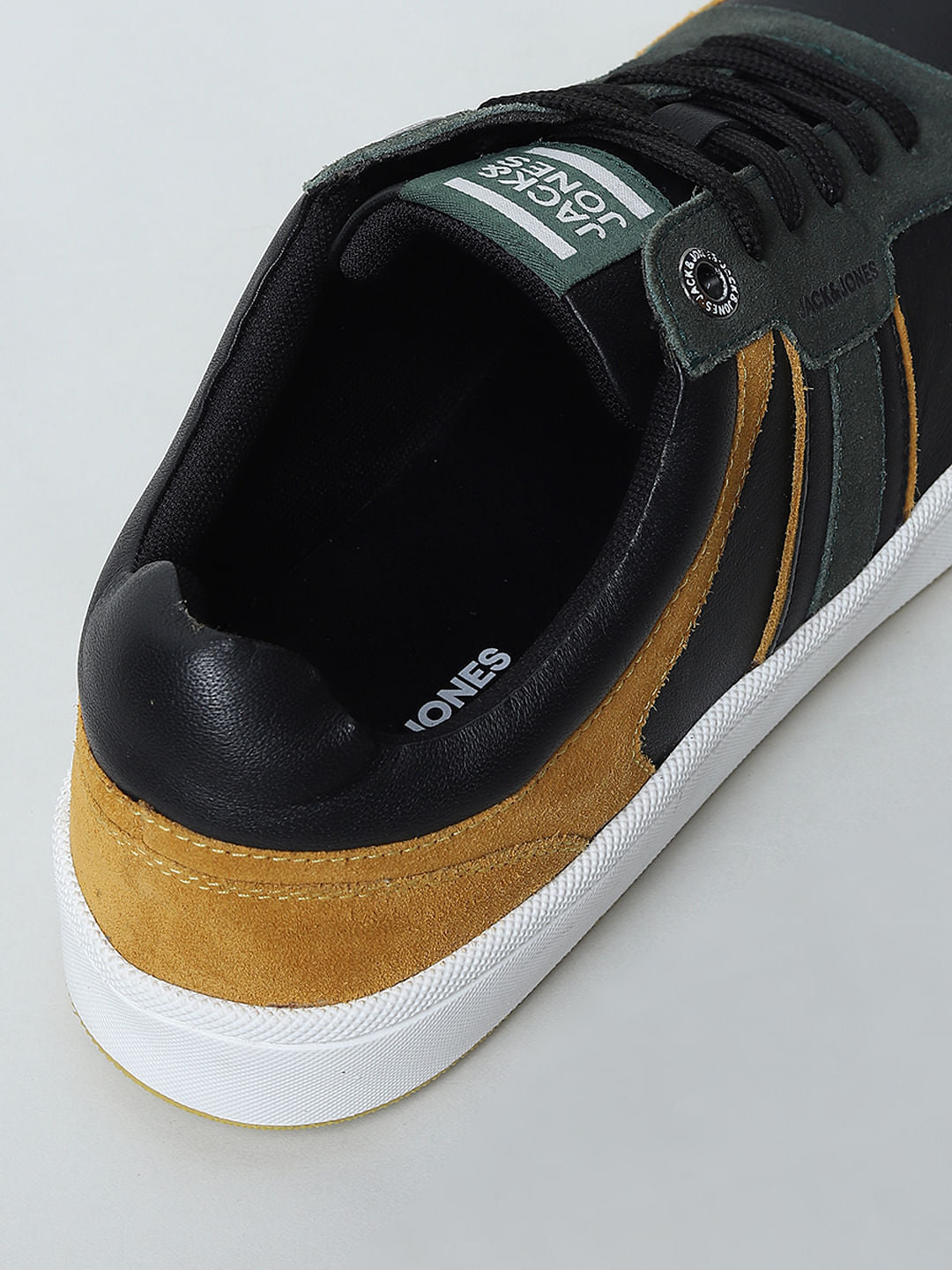 Brown Colourblocked Sneakers