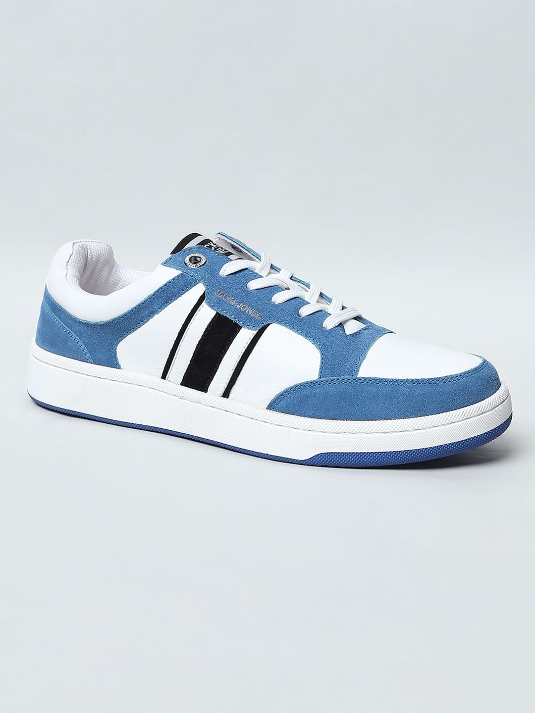 Blue Colourblocked Sneakers