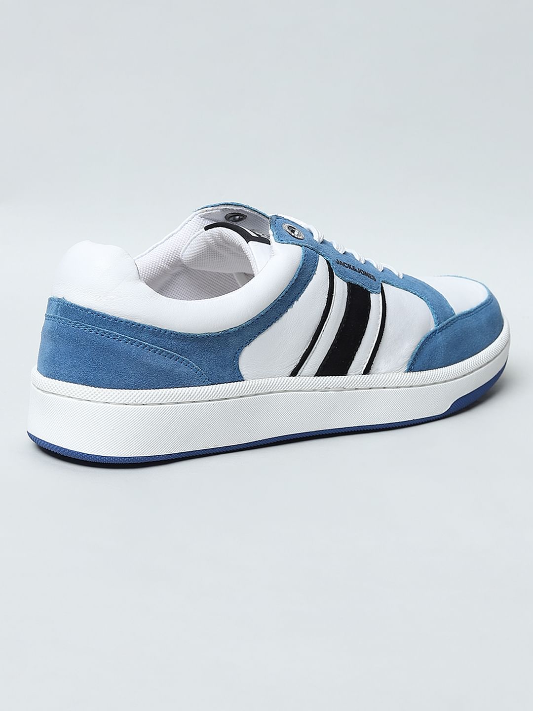 Blue Colourblocked Sneakers