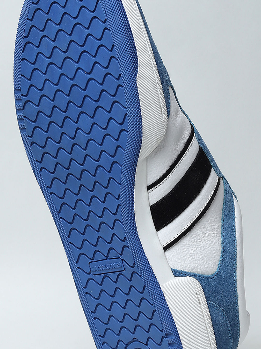 Blue Colourblocked Sneakers