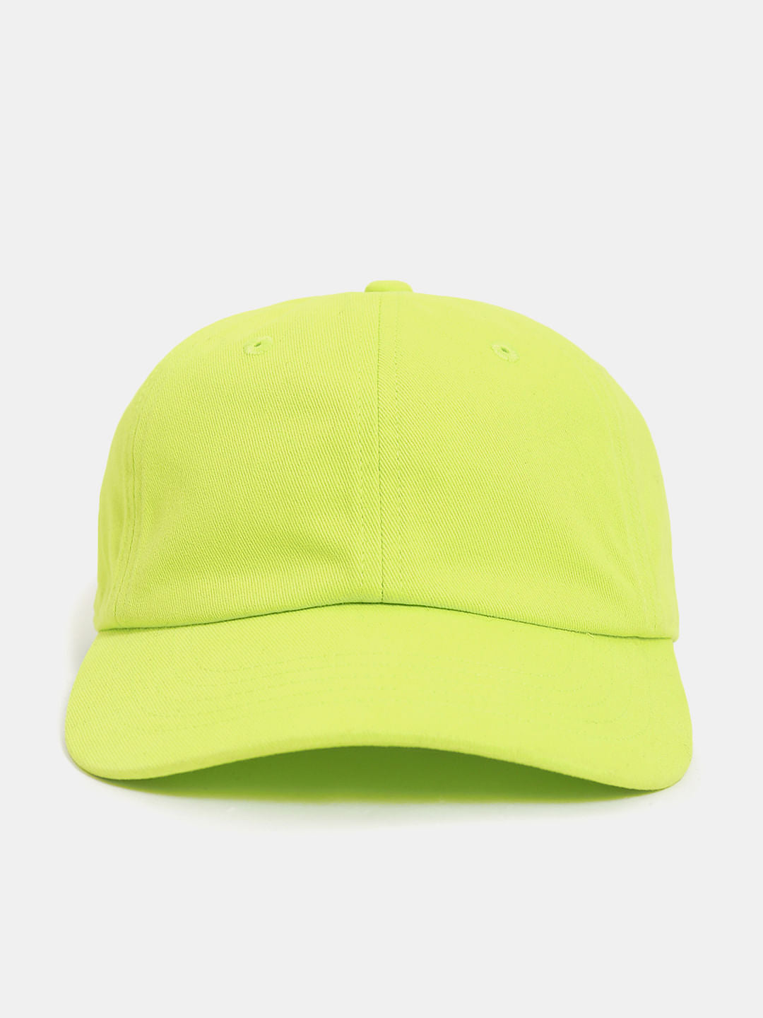 Neon Lime Cotton Cap - ONE