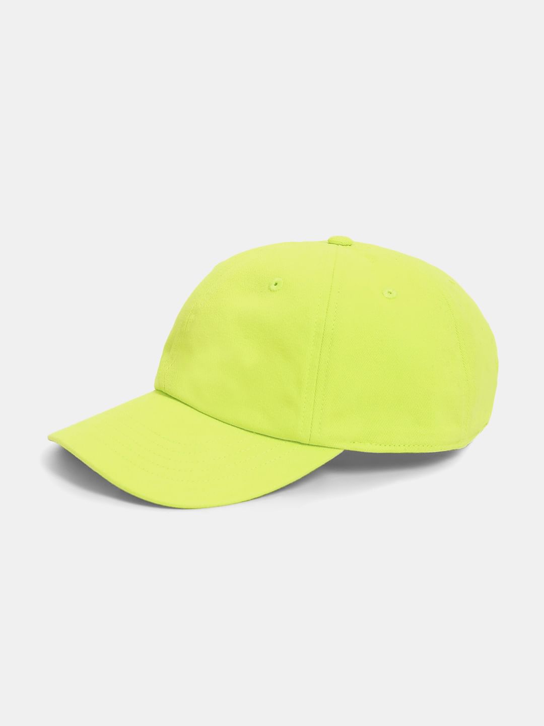 Neon Lime Cotton Cap