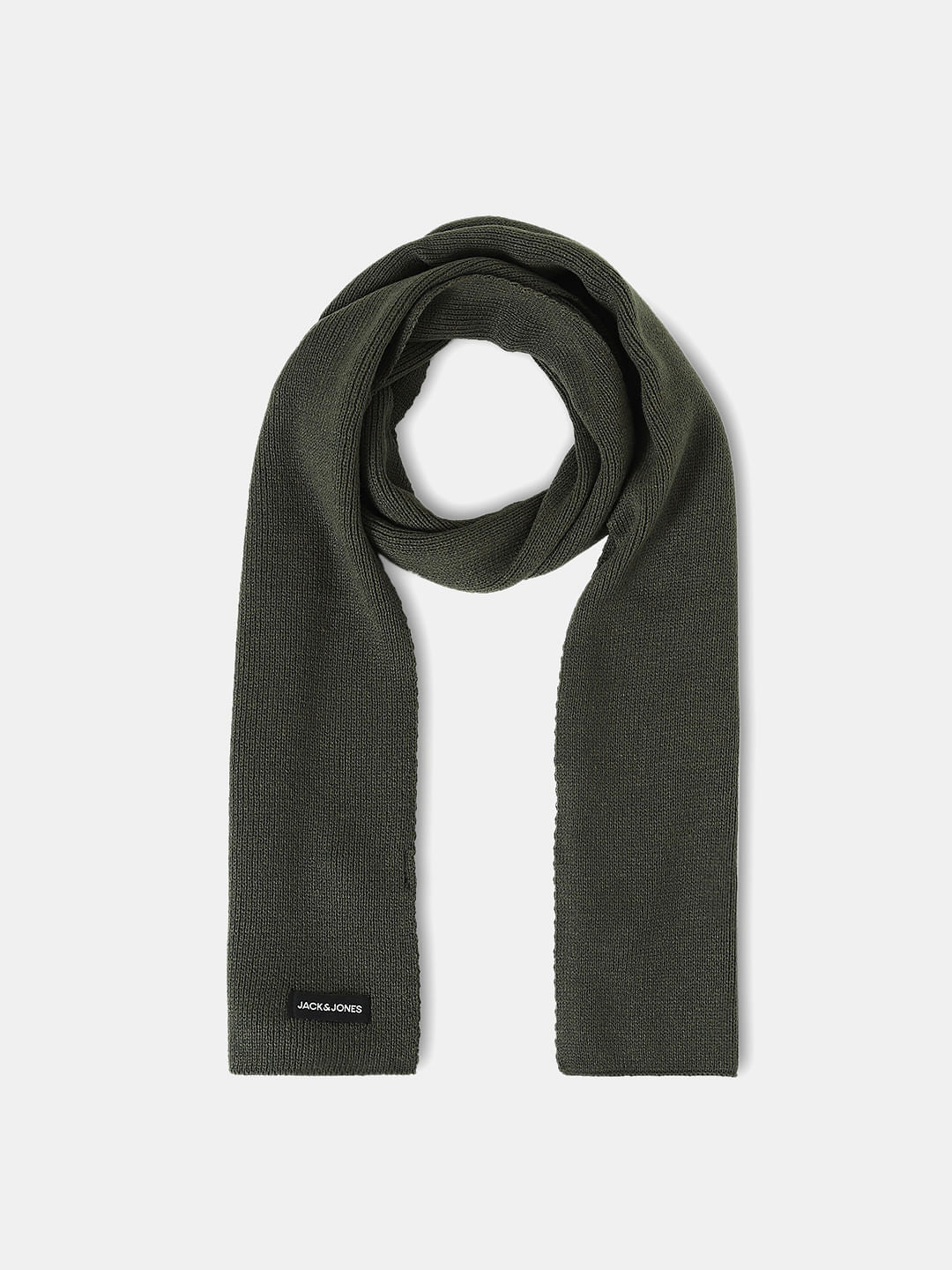 Green Knitted Scarf