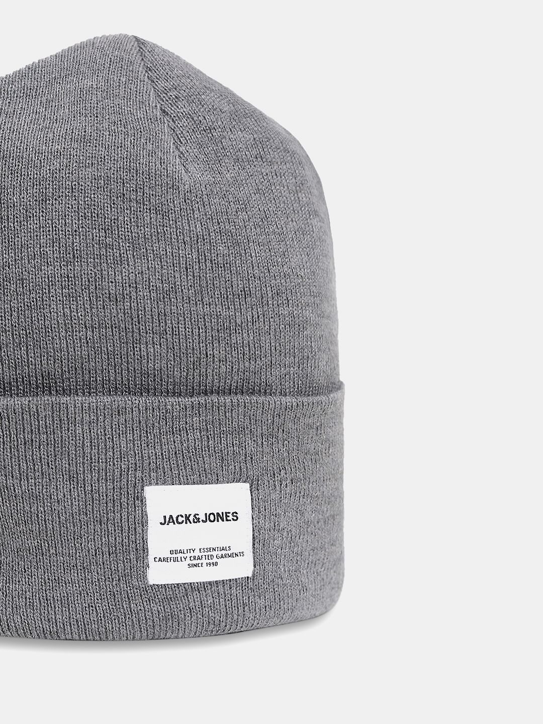 Light Grey Knit Beanie