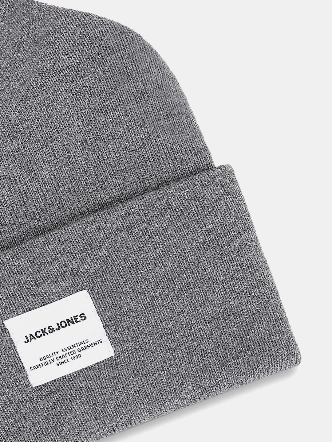 Light Grey Knit Beanie