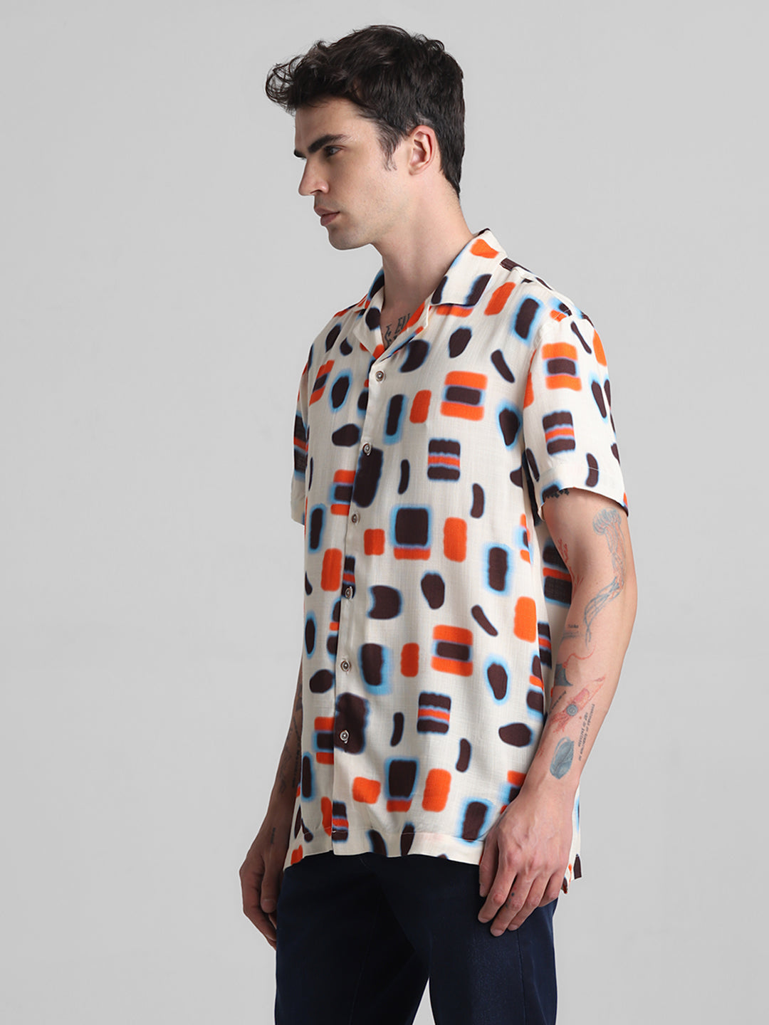 JACK&JONES Regular Fit Printed Shirts