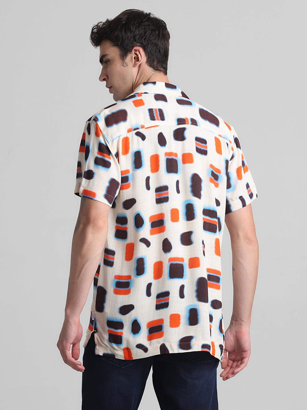 JACK&JONES Regular Fit Printed Shirts