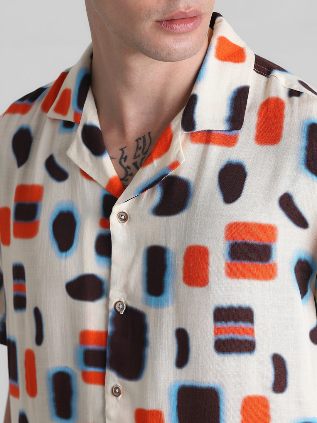 JACK&JONES Regular Fit Printed Shirts