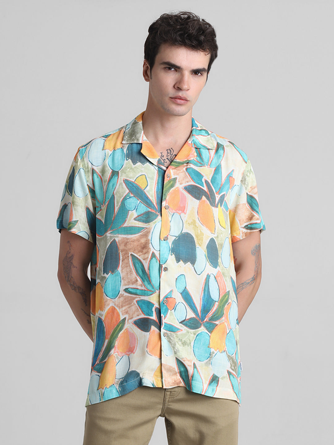 JACK&JONES Regular Fit Printed Shirts