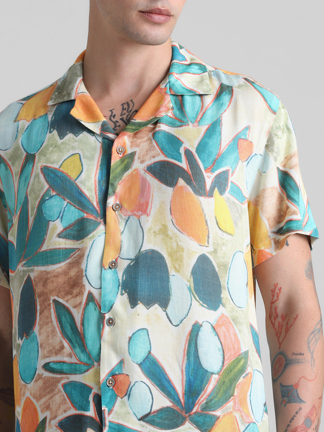 JACK&JONES Regular Fit Printed Shirts