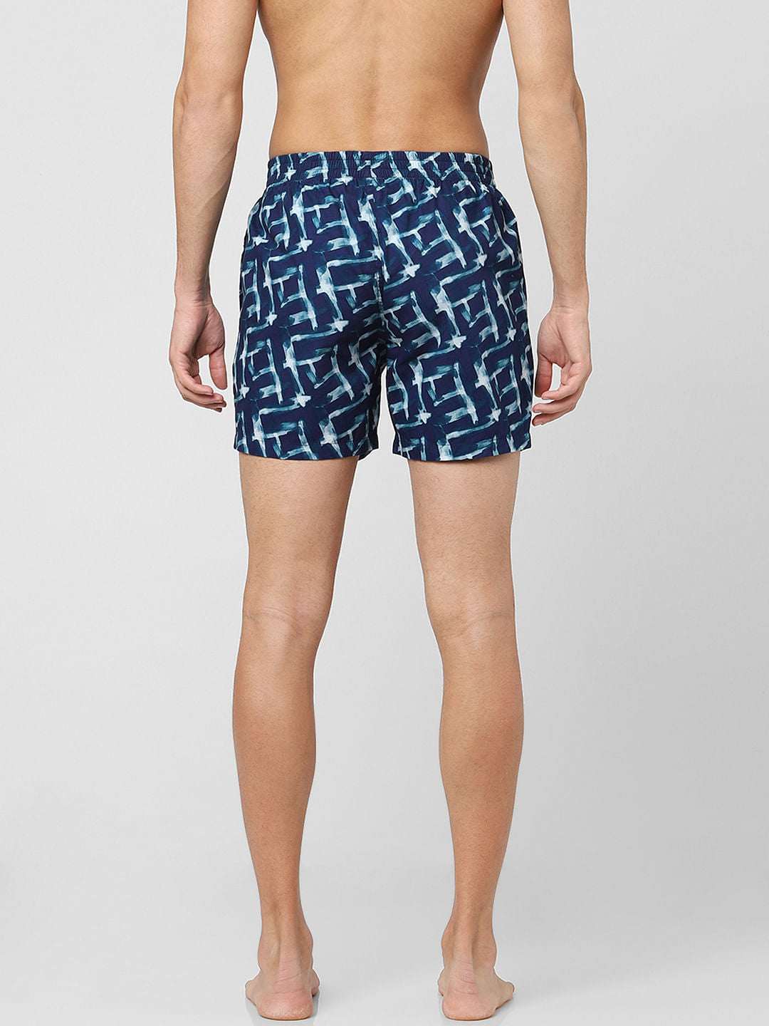 Blue Printed Boxers