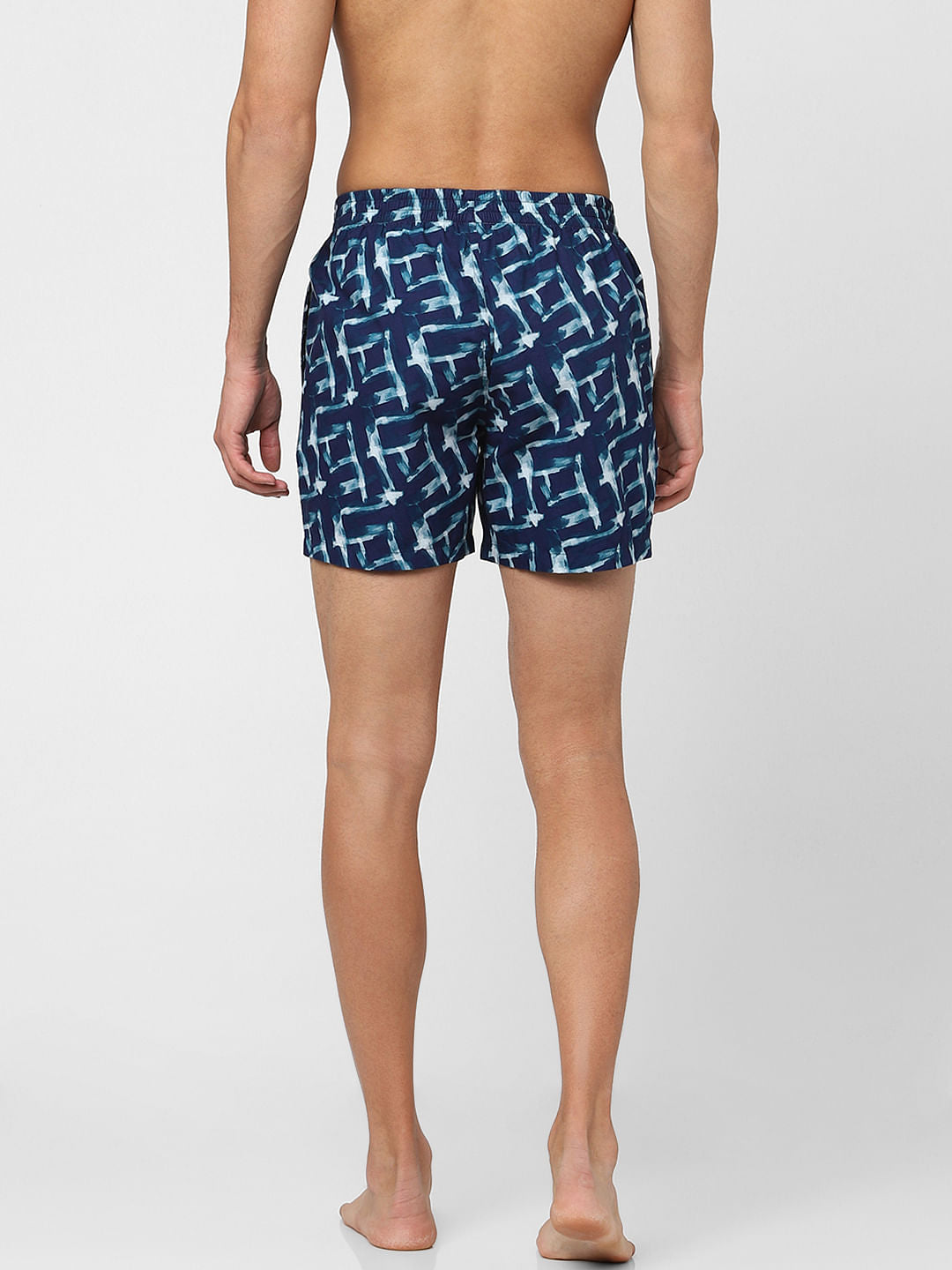 Blue Printed Boxers
