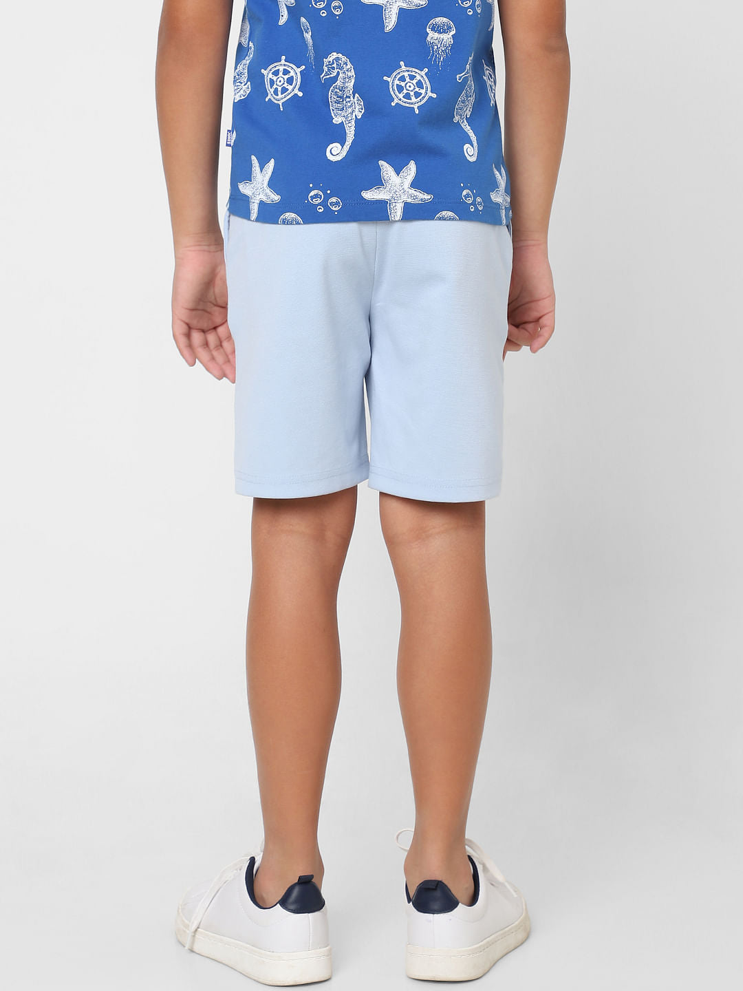 BOYS Light Blue Low Rise Shorts