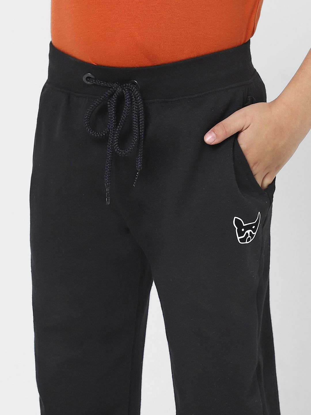 Boys Black Sweatpants