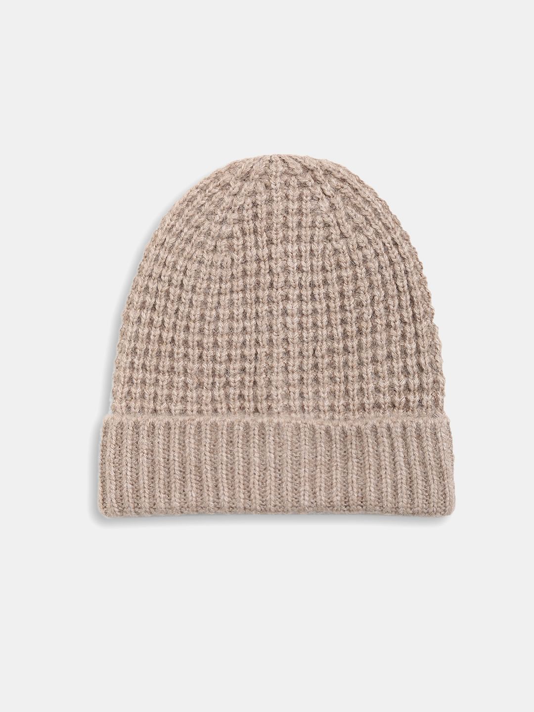 Beige Beanie - ONE