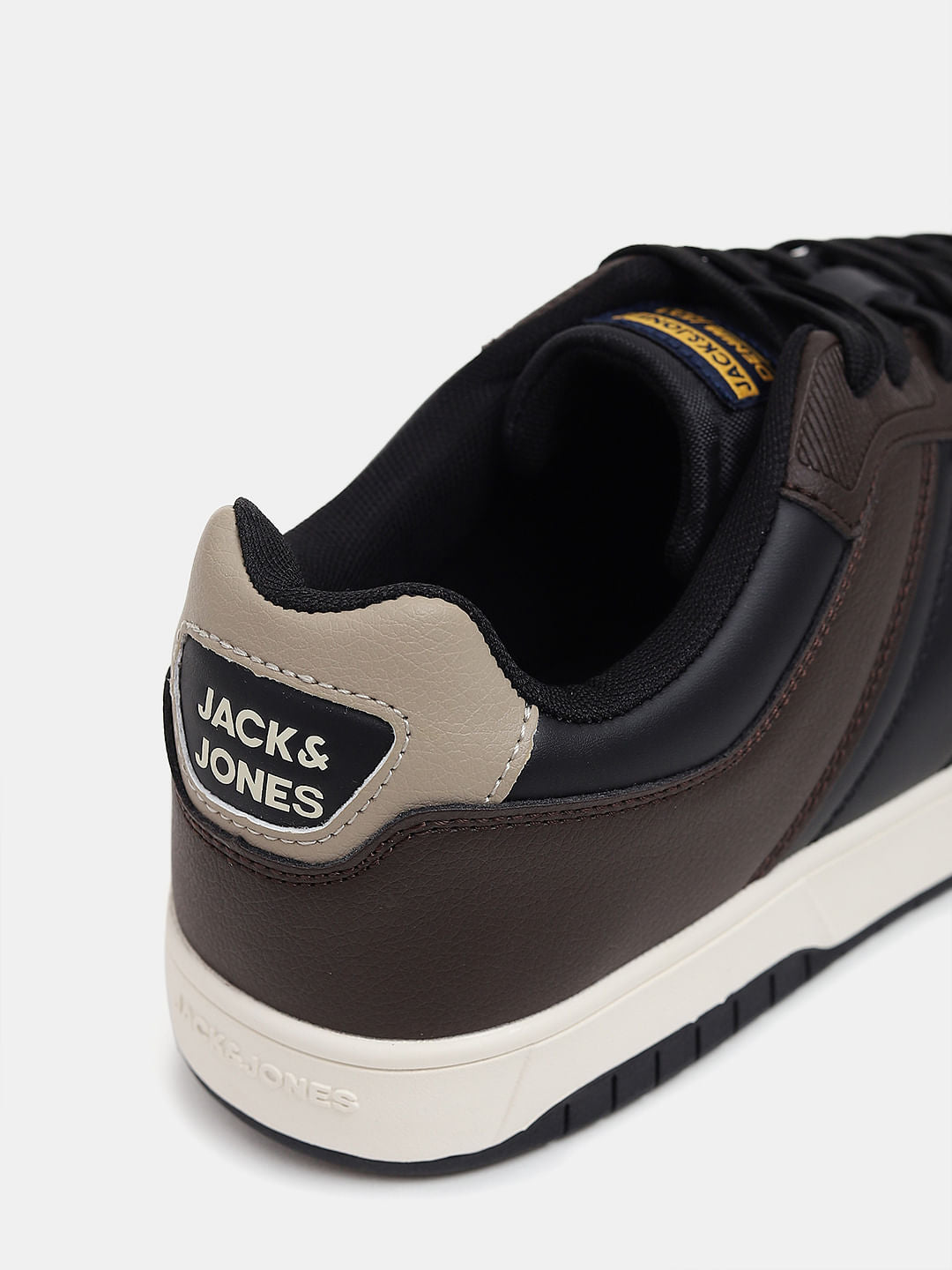 Dark Brown Lace Up Sneakers