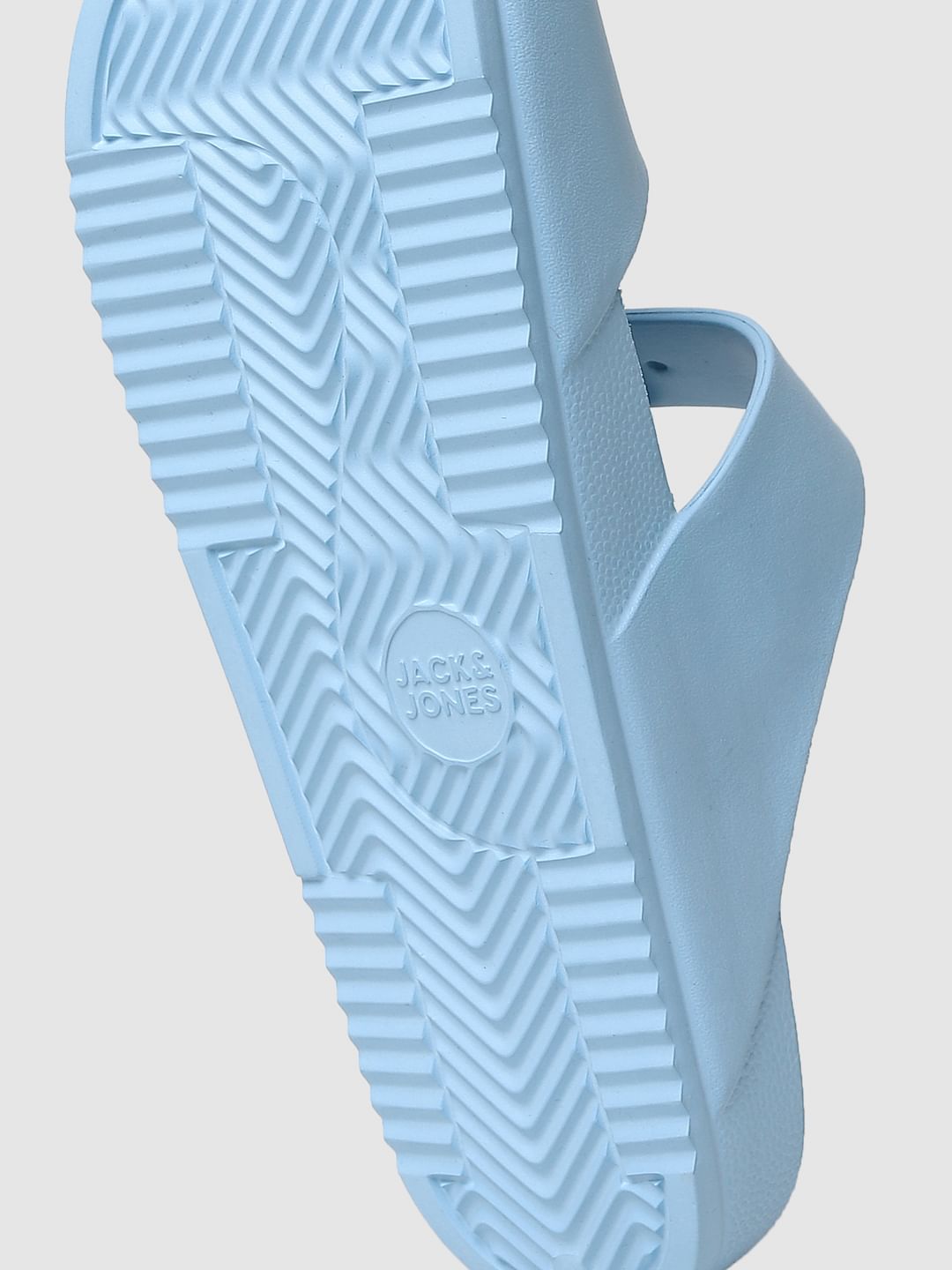 Blue Moulded Sandals