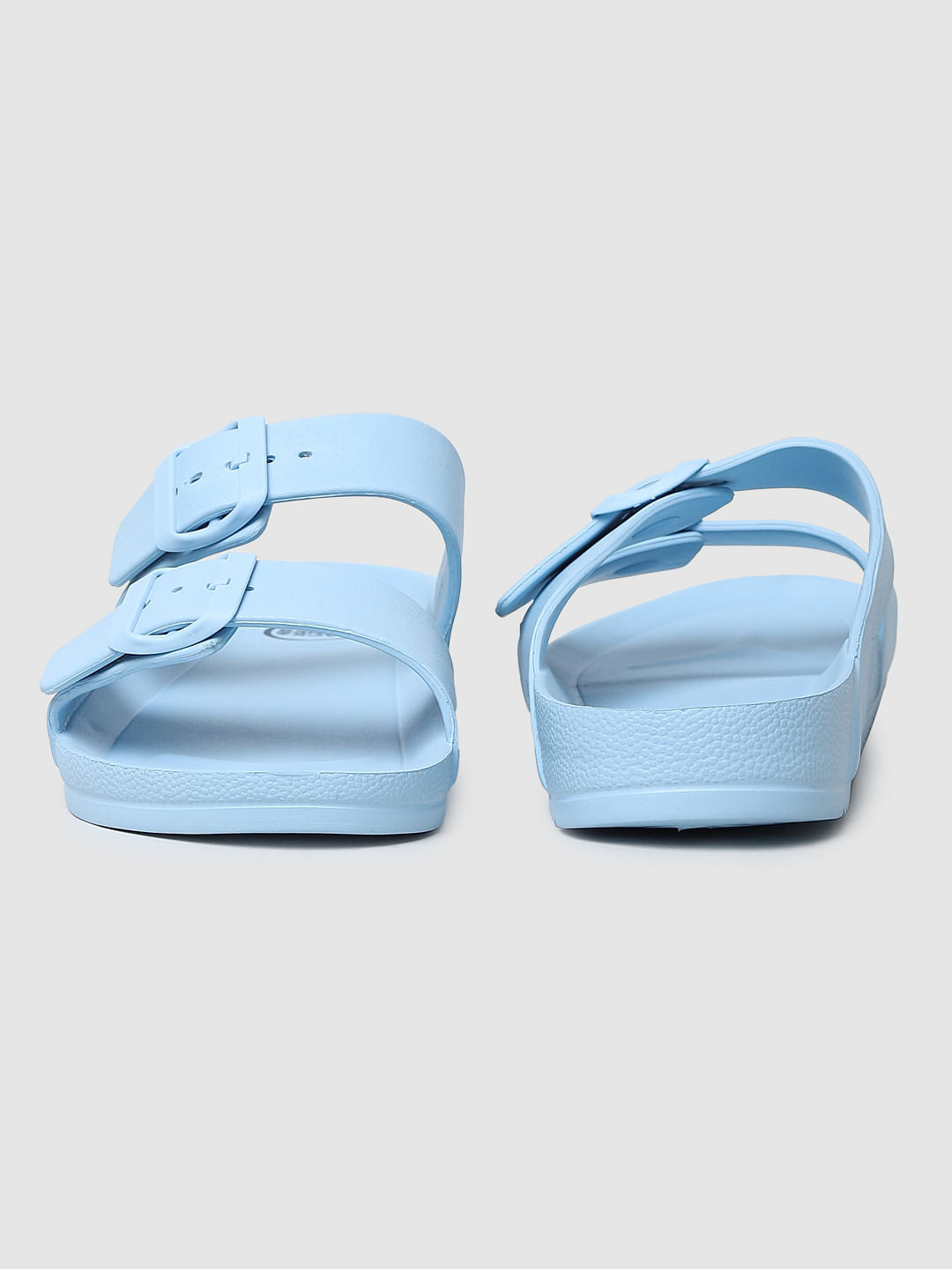 Blue Moulded Sandals