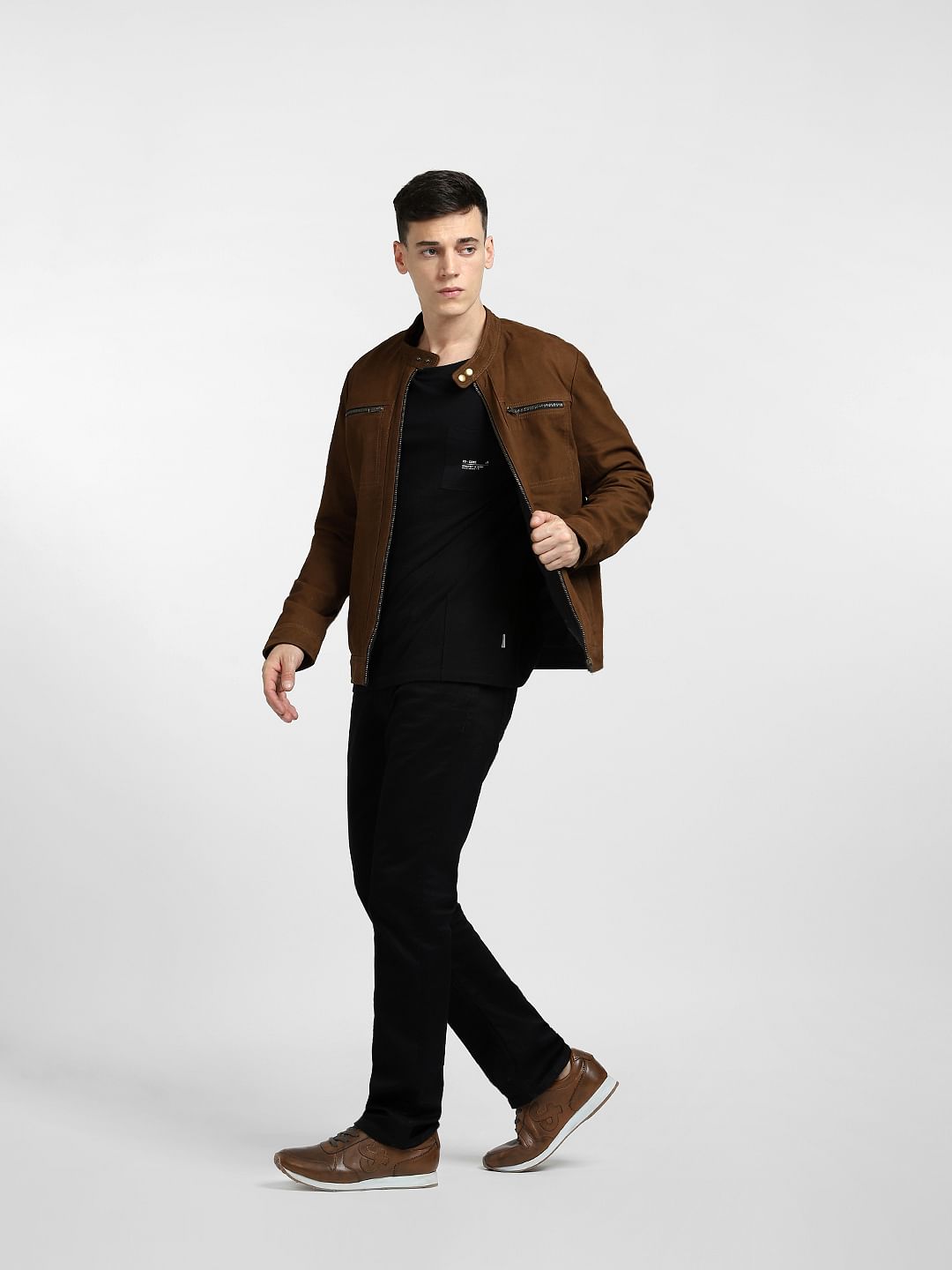 Light Brown Leather Jacket