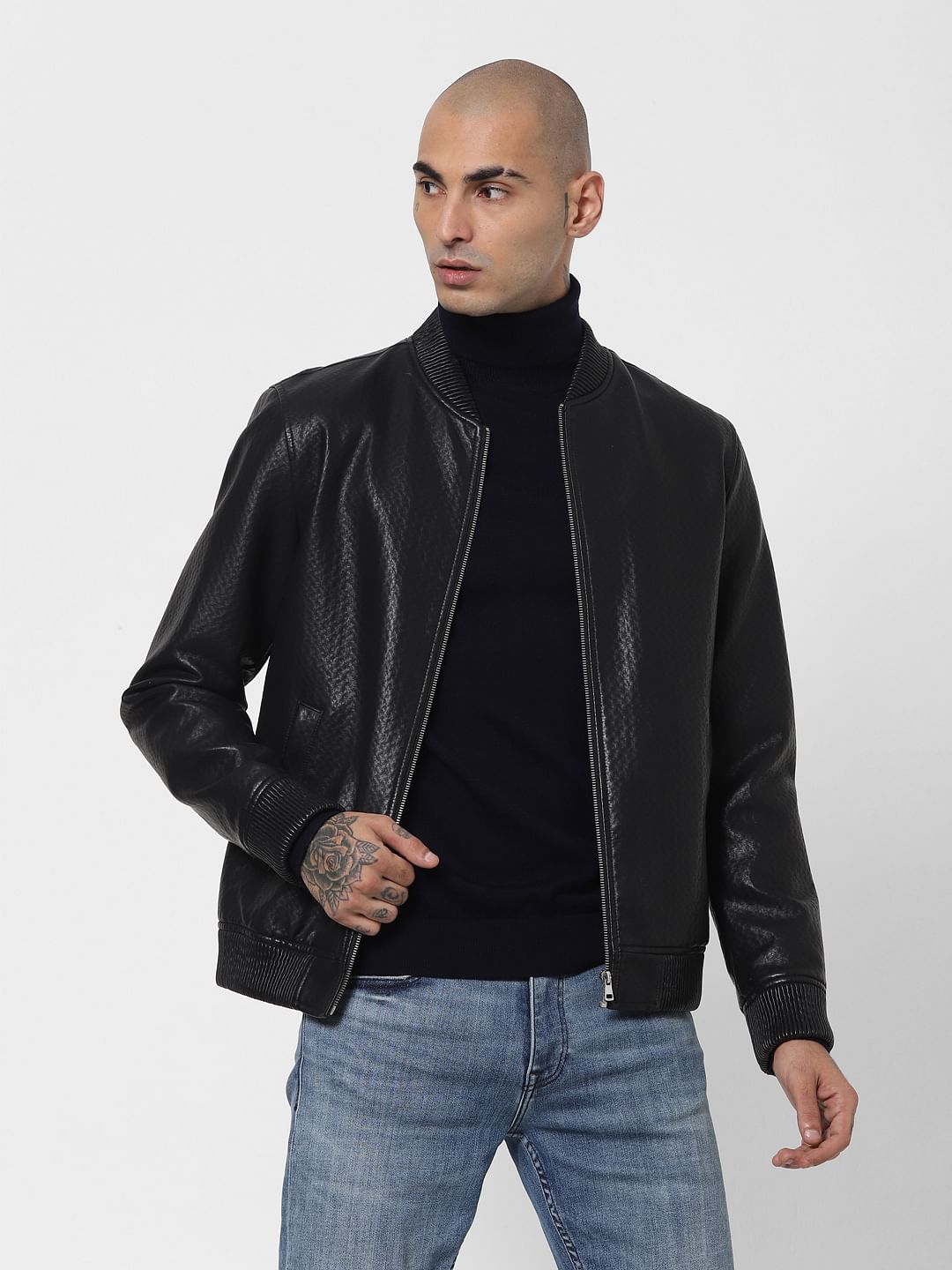 Blue Turtleneck Pullover - S
