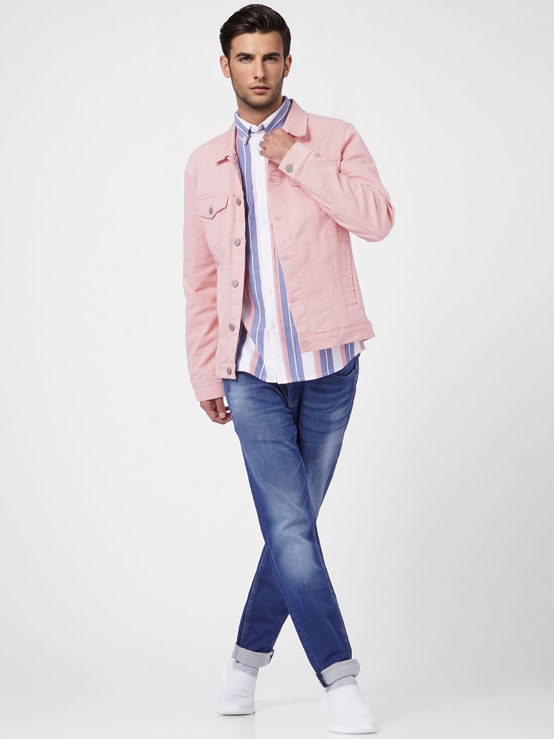 Dark Blue Low Rise Ben Skinny Jeans