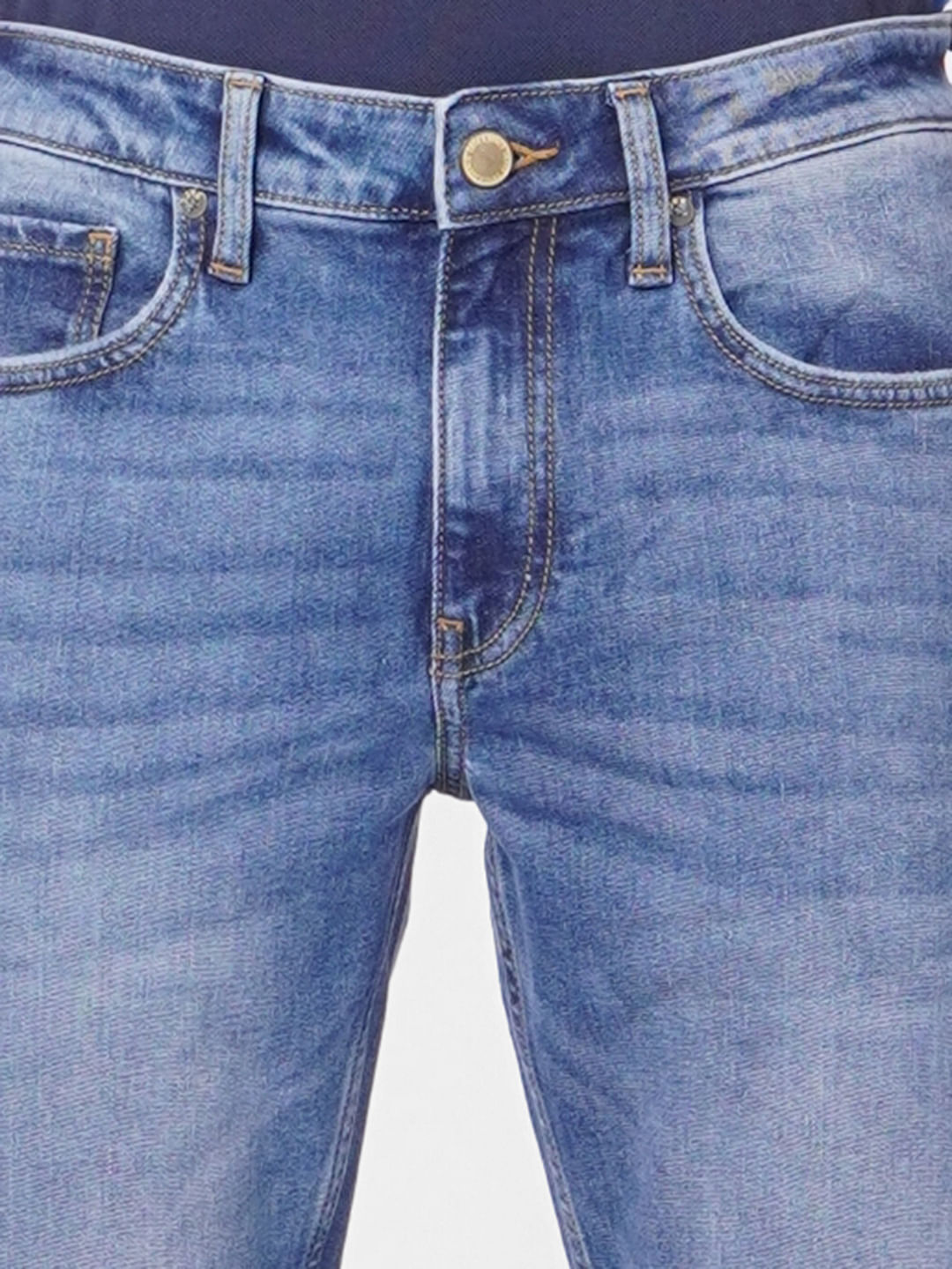 Light Blue Low Rise Glenn Slim Jeans