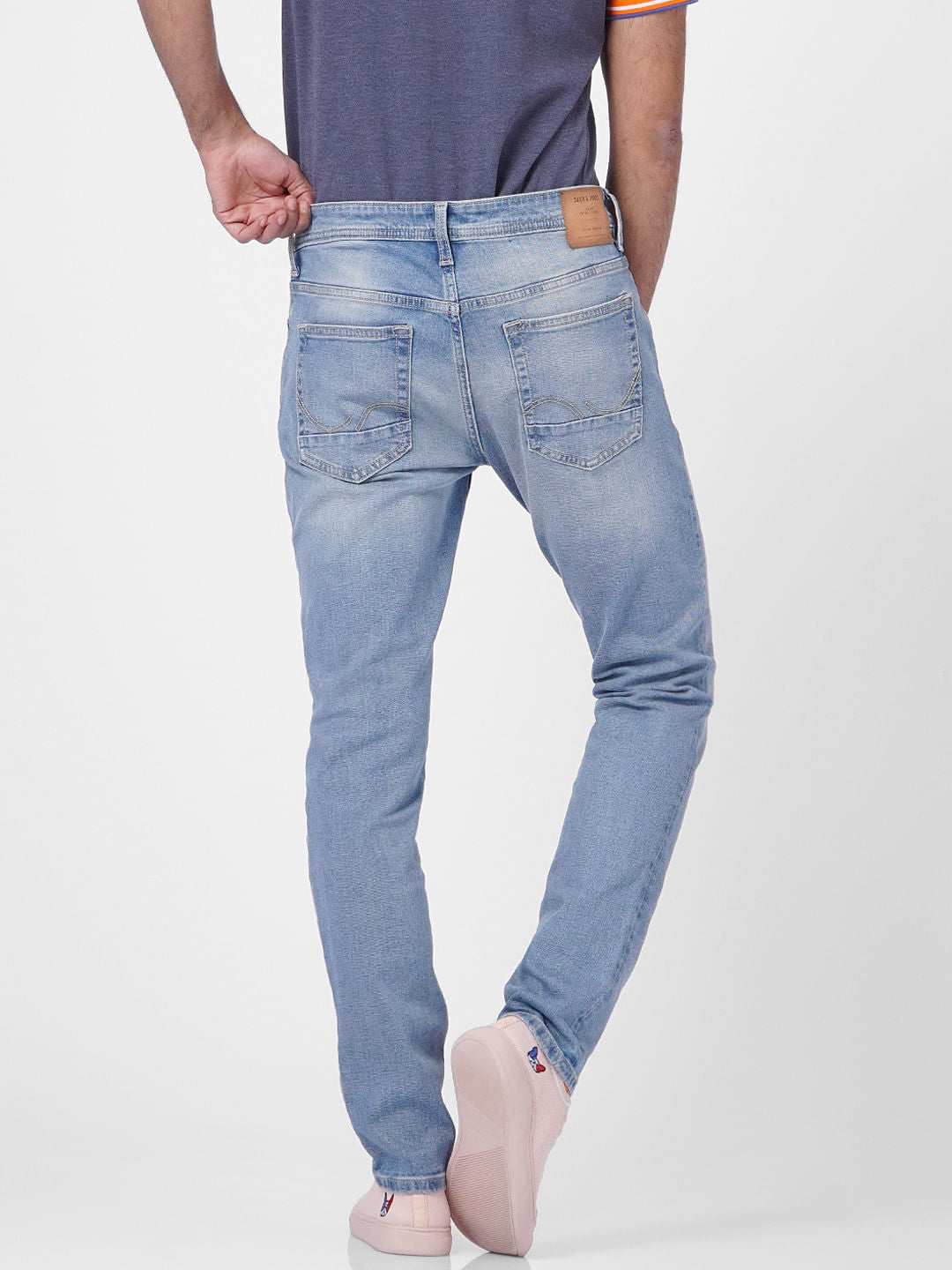 Light Blue Low Rise Ben Skinny Jeans