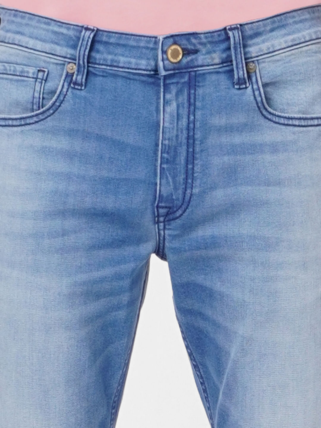 Light Blue Low Rise Glenn Slim Jeans
