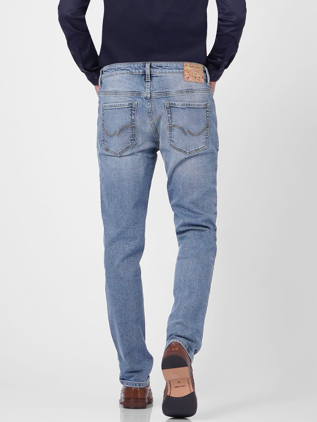Light Blue Low Rise Ben Skinny Jeans