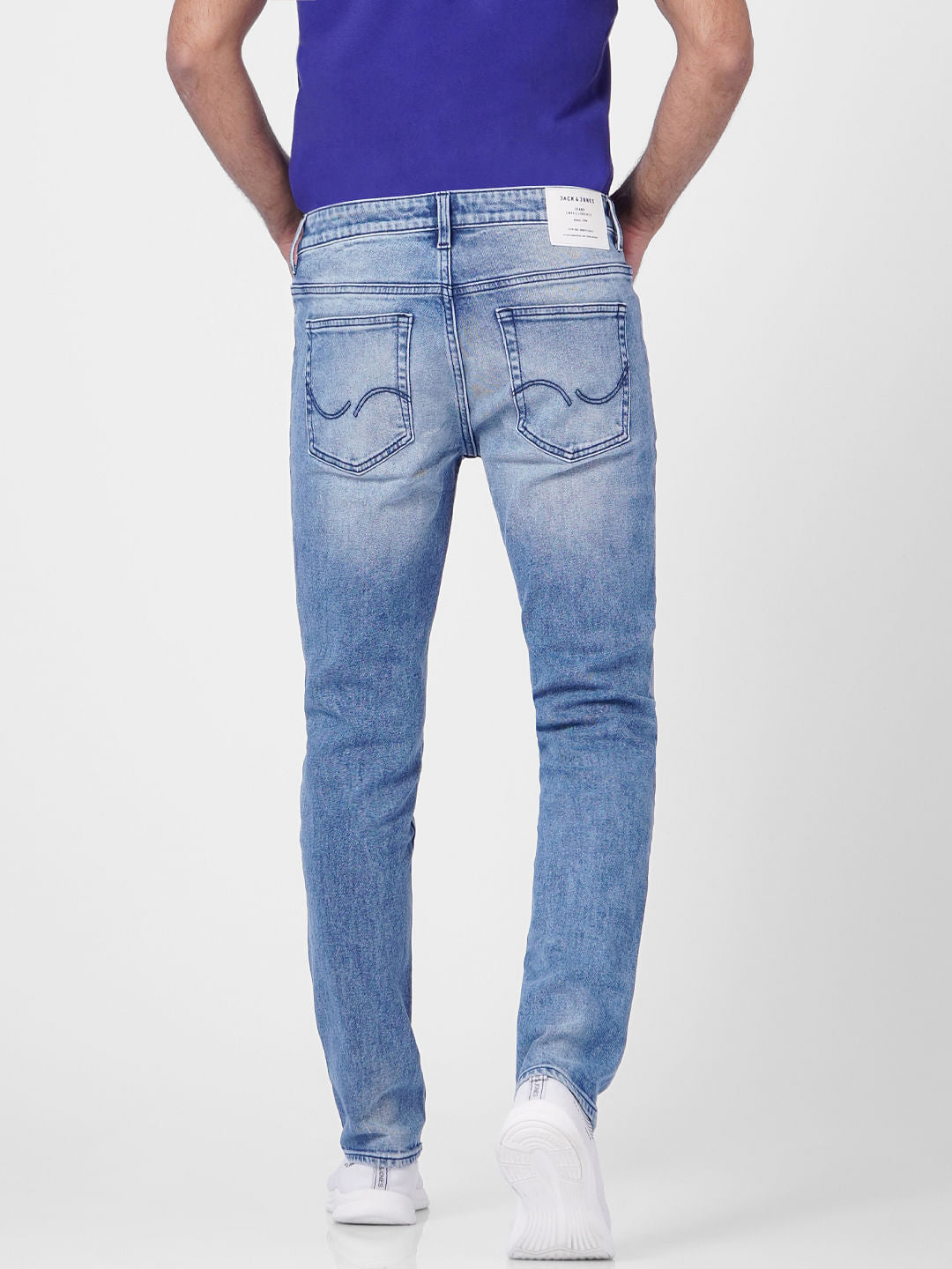 Light Blue Low Rise Ben Skinny Jeans
