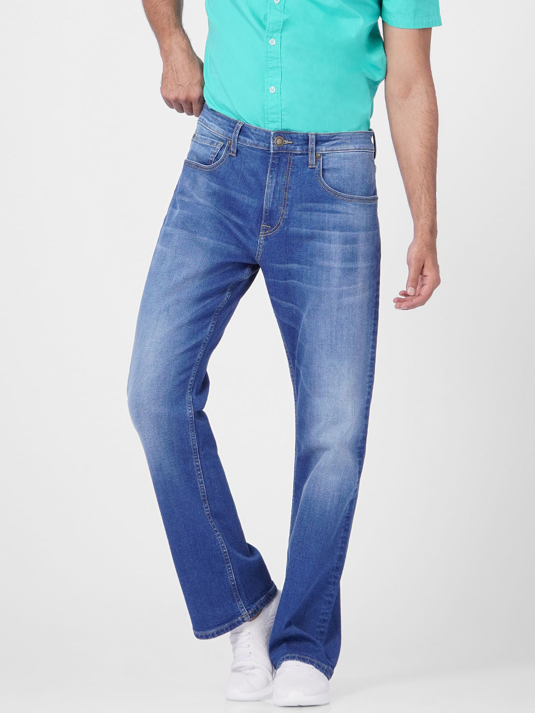 Light Blue High Rise Ray Bootcut Jeans