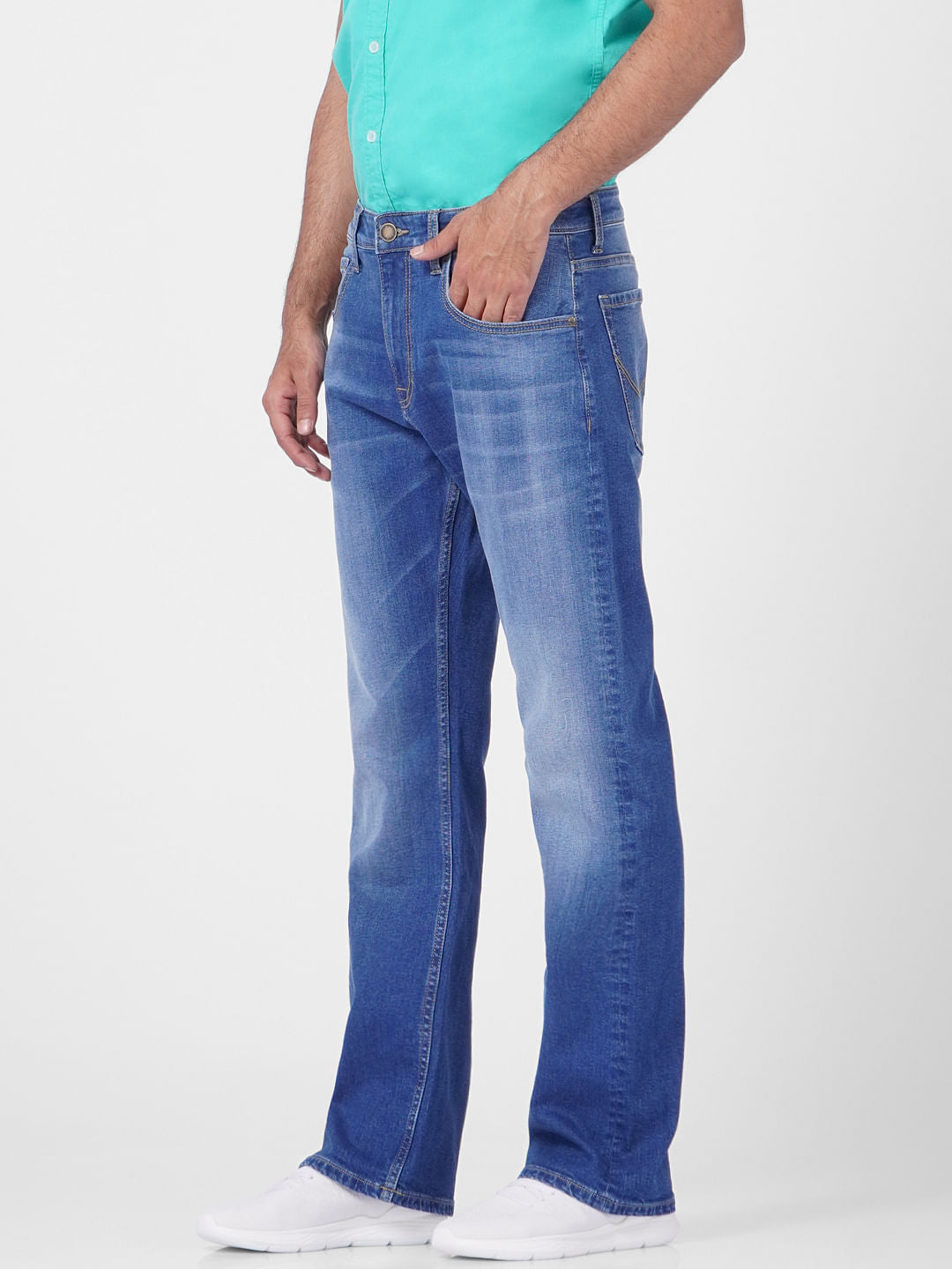 Light Blue High Rise Ray Bootcut Jeans