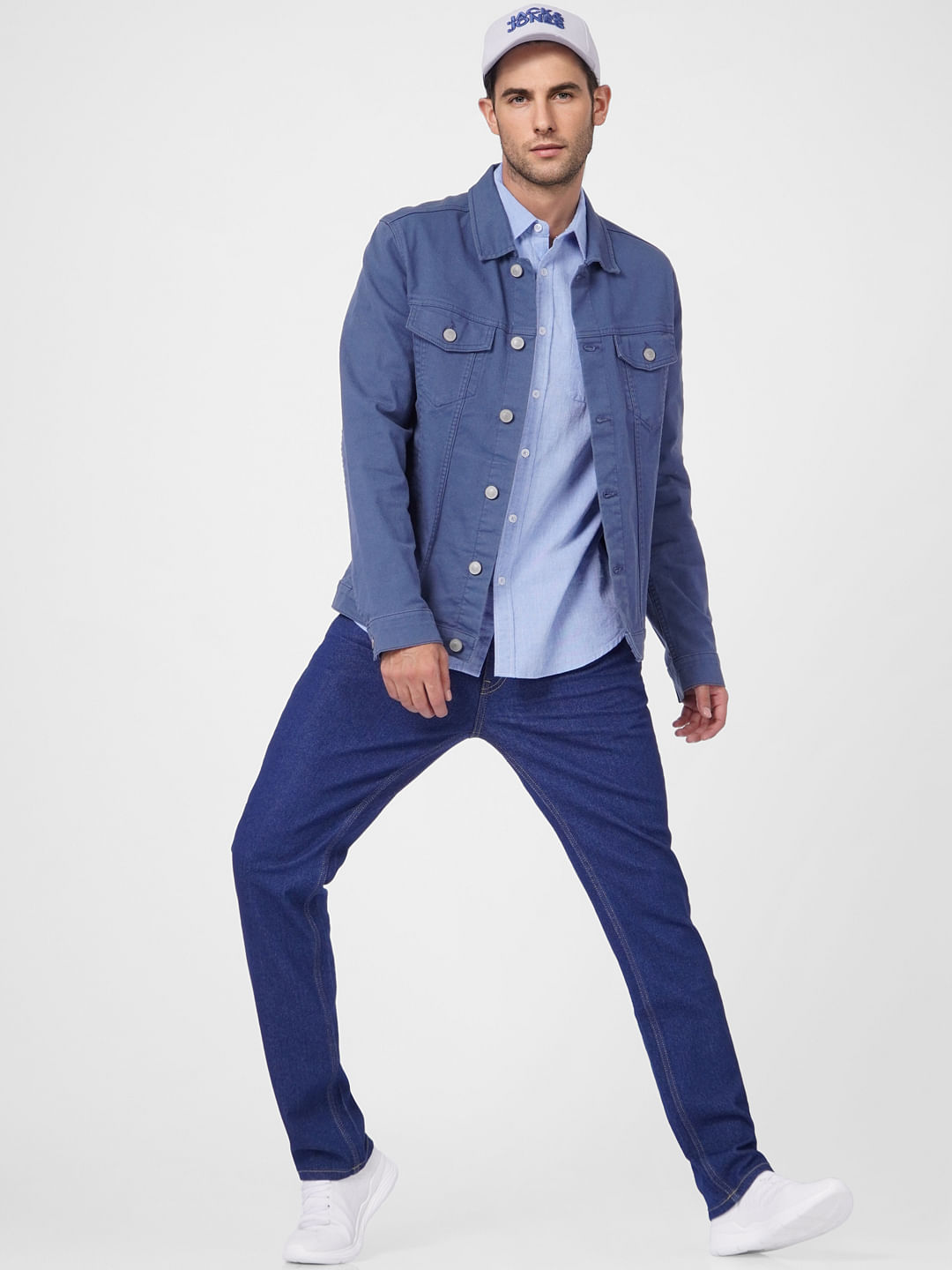 Dark Blue Low Rise Ben Skinny Jeans - 28/30