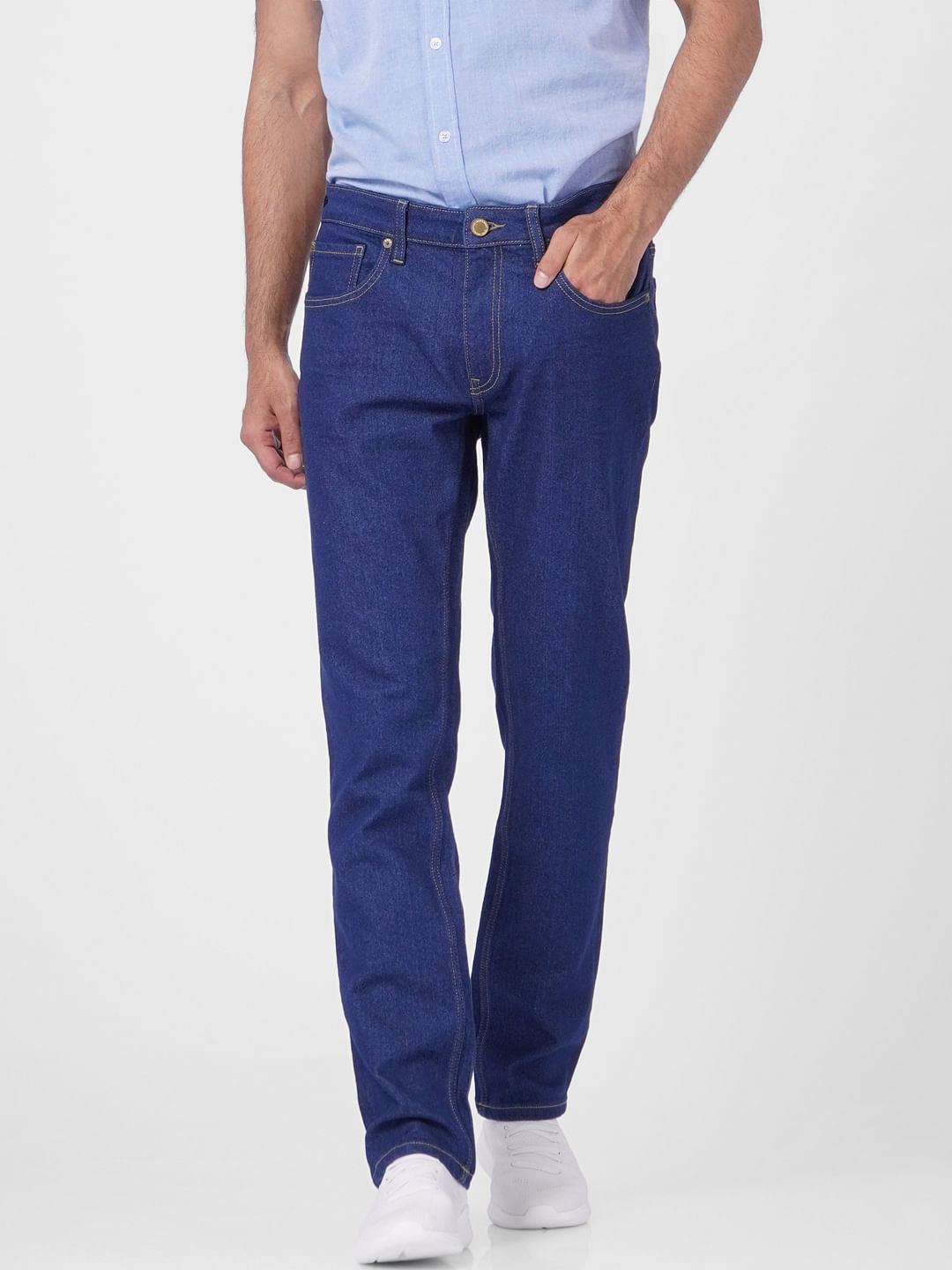 Dark Blue Low Rise Ben Skinny Jeans