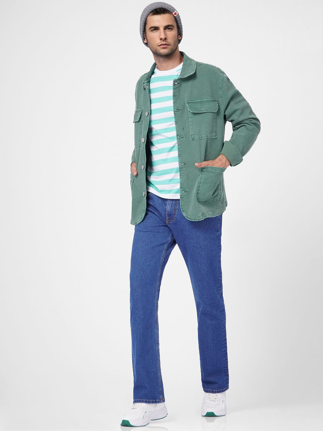 Blue High Rise Ray Bootcut Jeans - 28/30