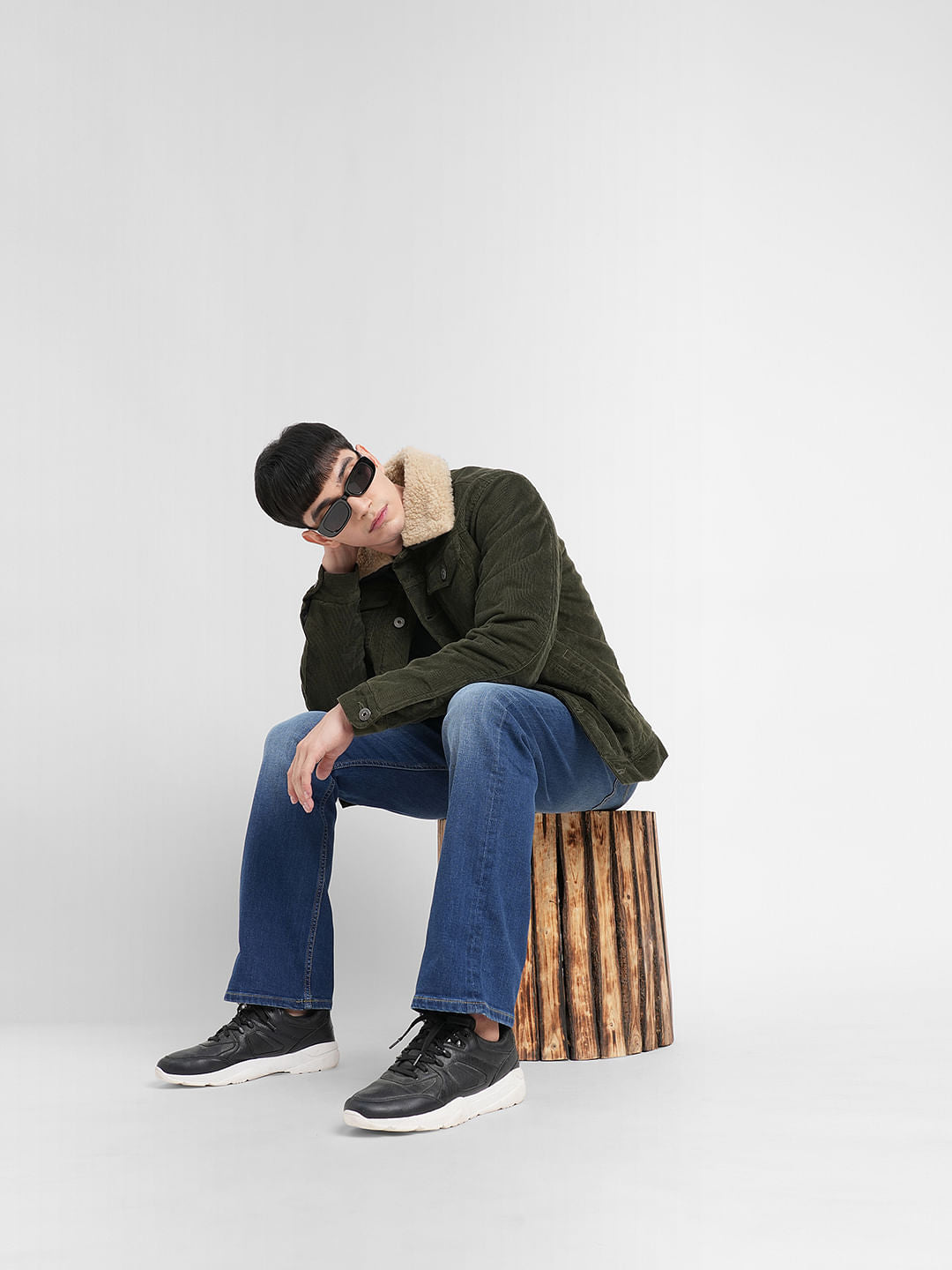 Blue High Rise Ray Bootcut Jeans - 28/30