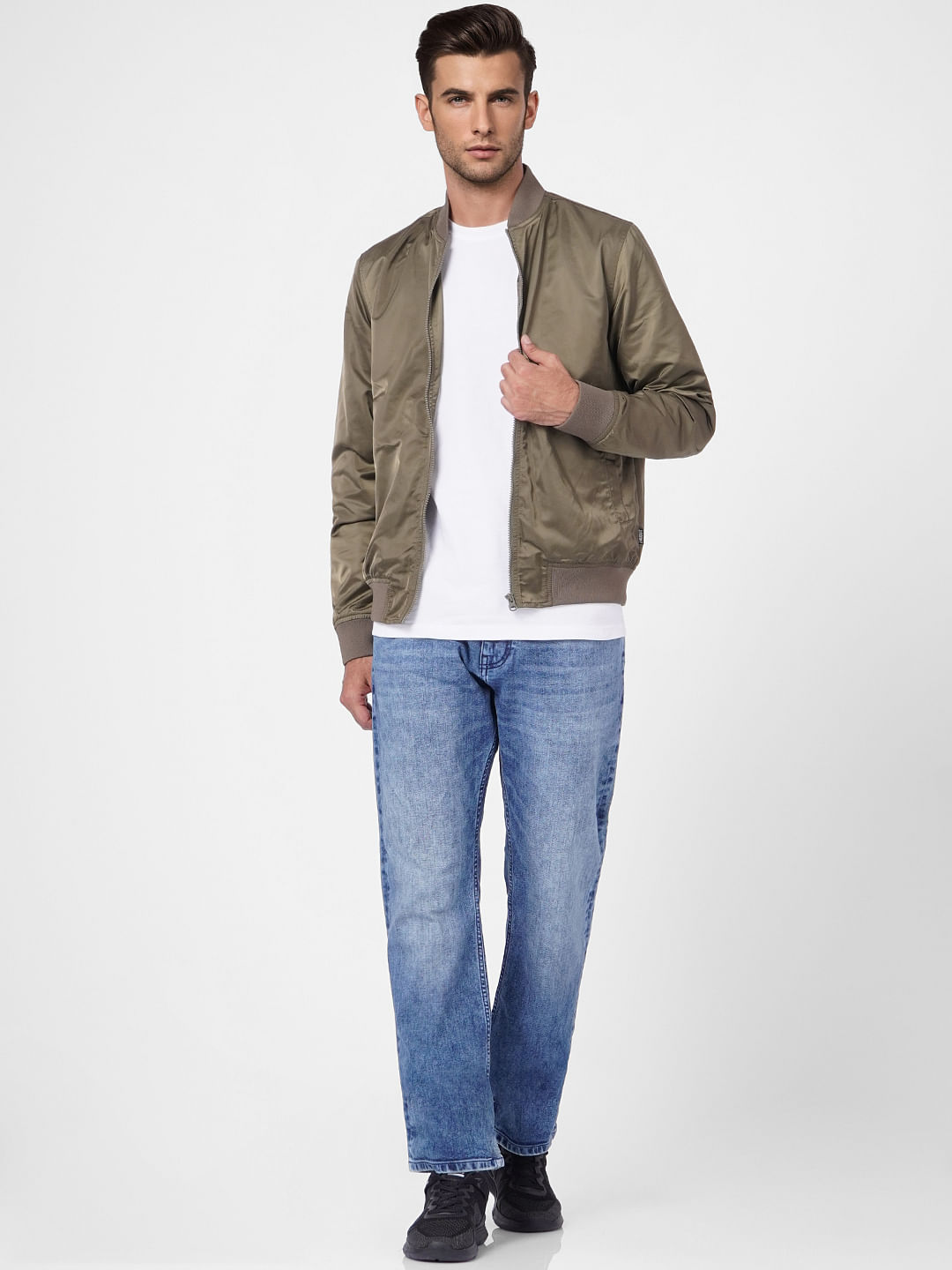 Blue High Rise Washed Ray Bootcut Jeans - 28/30