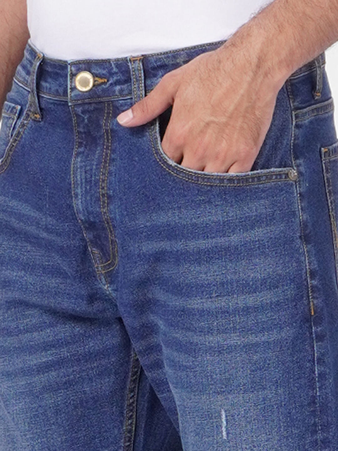 Blue High Rise Ray Bootcut Jeans