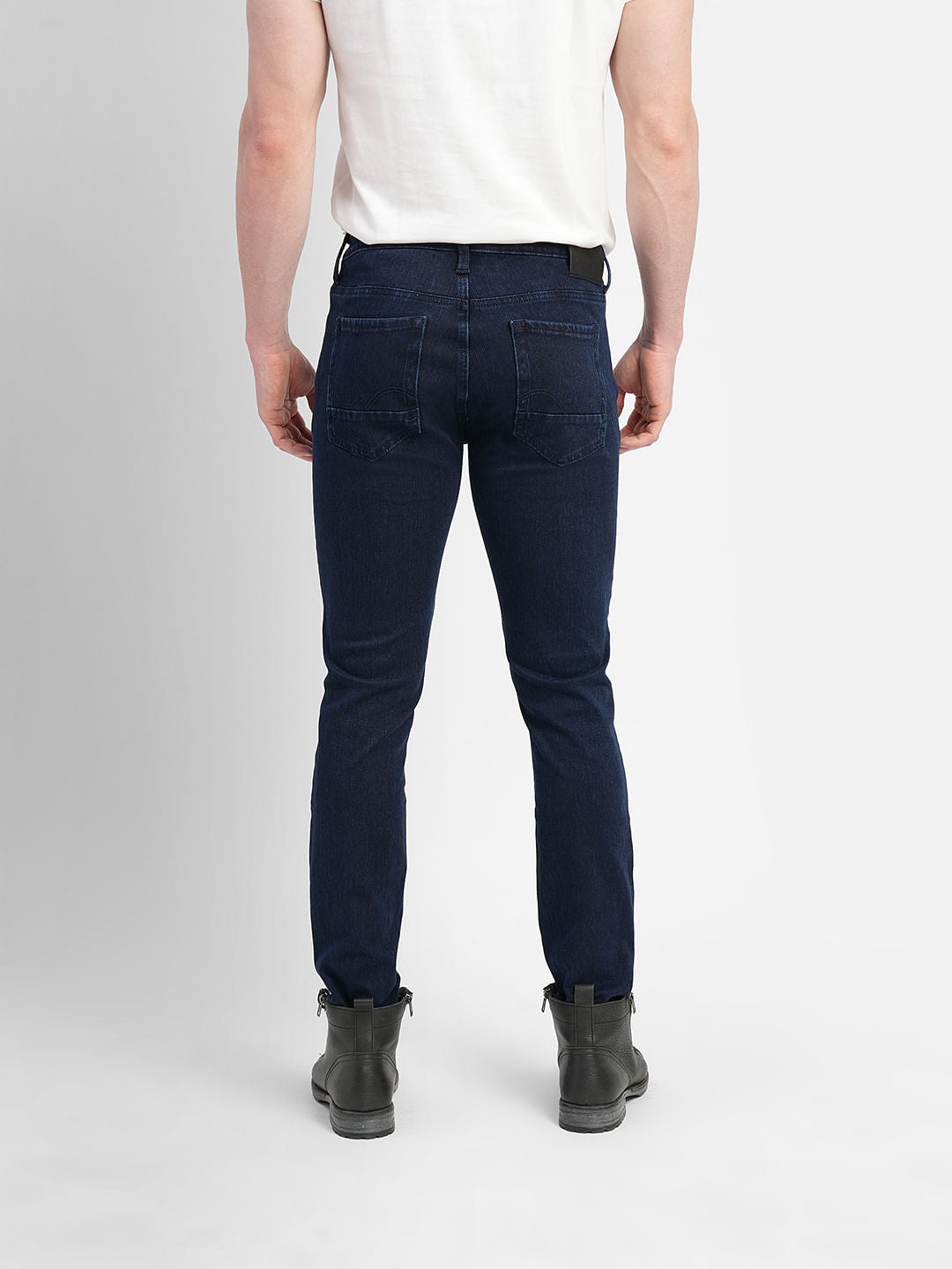 Dark Blue Low Rise Ben Skinny Jeans