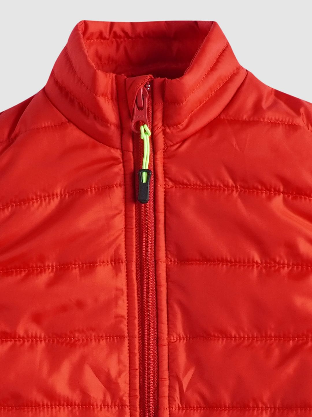 BOYS Red Sleeveless Puffer Winter Jacket