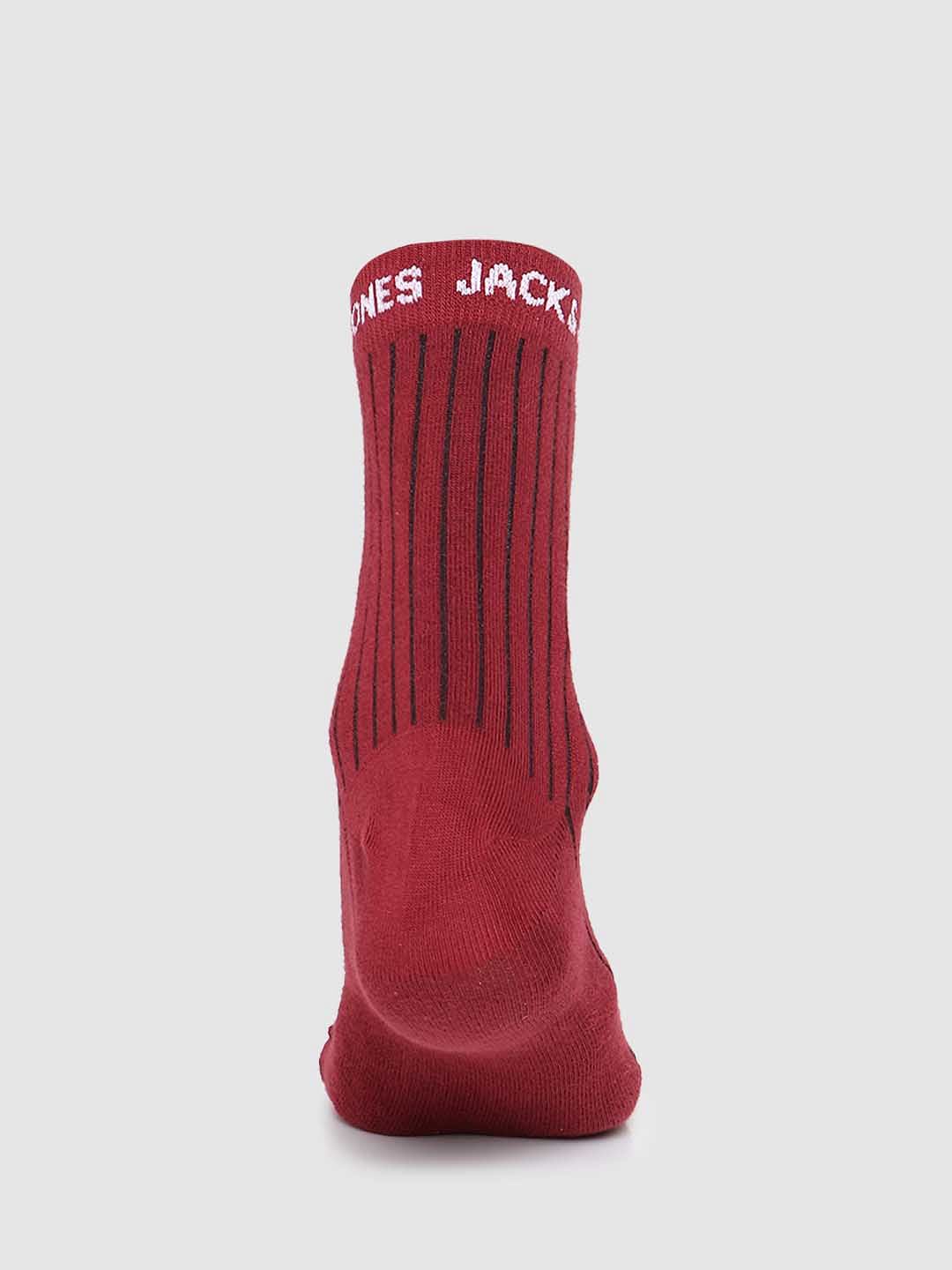 Pack of 3 Stripe Mid Length Socks - Multi-coloured
